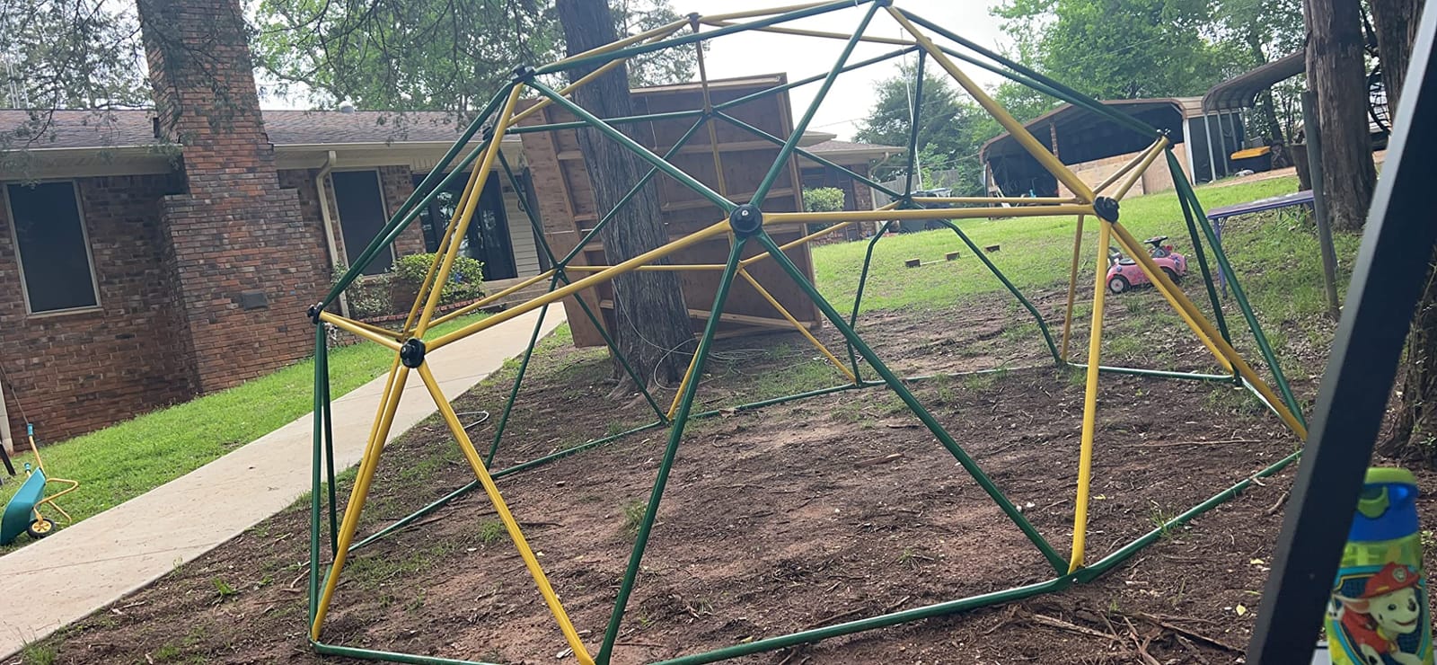 Merax 13FT Climbing Dome, Outdoor Geometric Dome Climber Play Center | Playground Climber for Kids 3-10, Supporting 1000 lbs customer photo 1