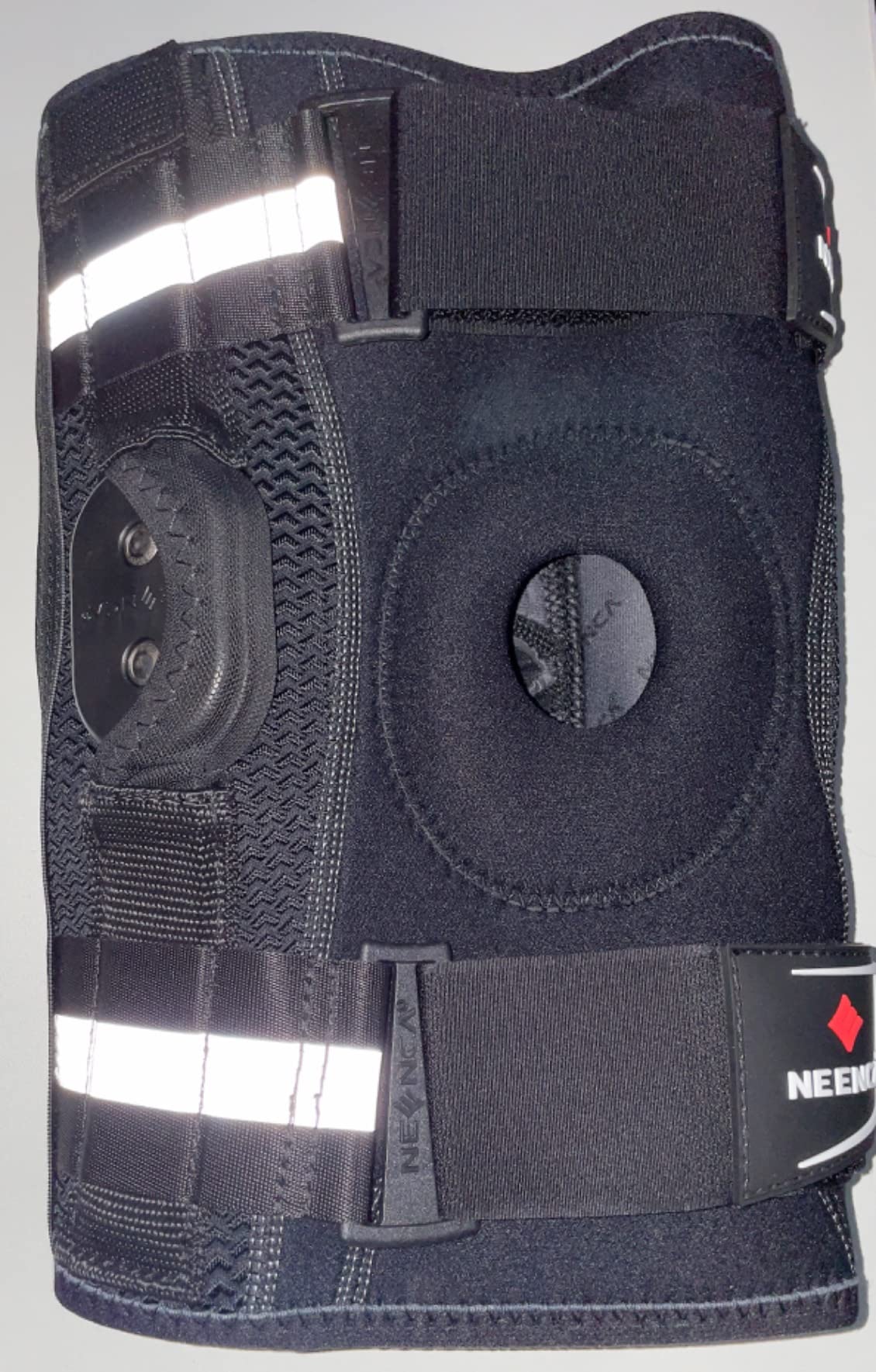 NEENCA Professional Knee Brace for Knee Pain, Adjustable Hinged Knee Support with Removable Side Stabilizers, Strong Stability for Joint Pain Relief, Arthritis, Meniscus Tear, ACL, PCL, Runner, Sports customer photo 1