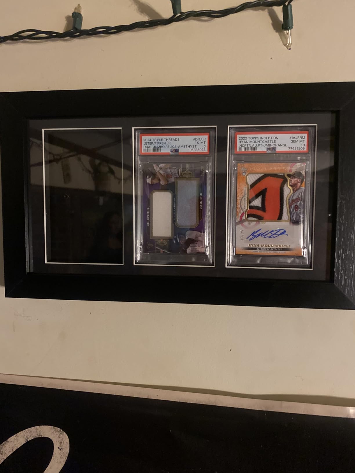 Bivitre Graded Card Display Frame - Compatible with PSA, CGC and TAG Slabs | Wall-Mount Trading Card Display Case for Sports Cards, Pokemon, and MTG customer photo 2