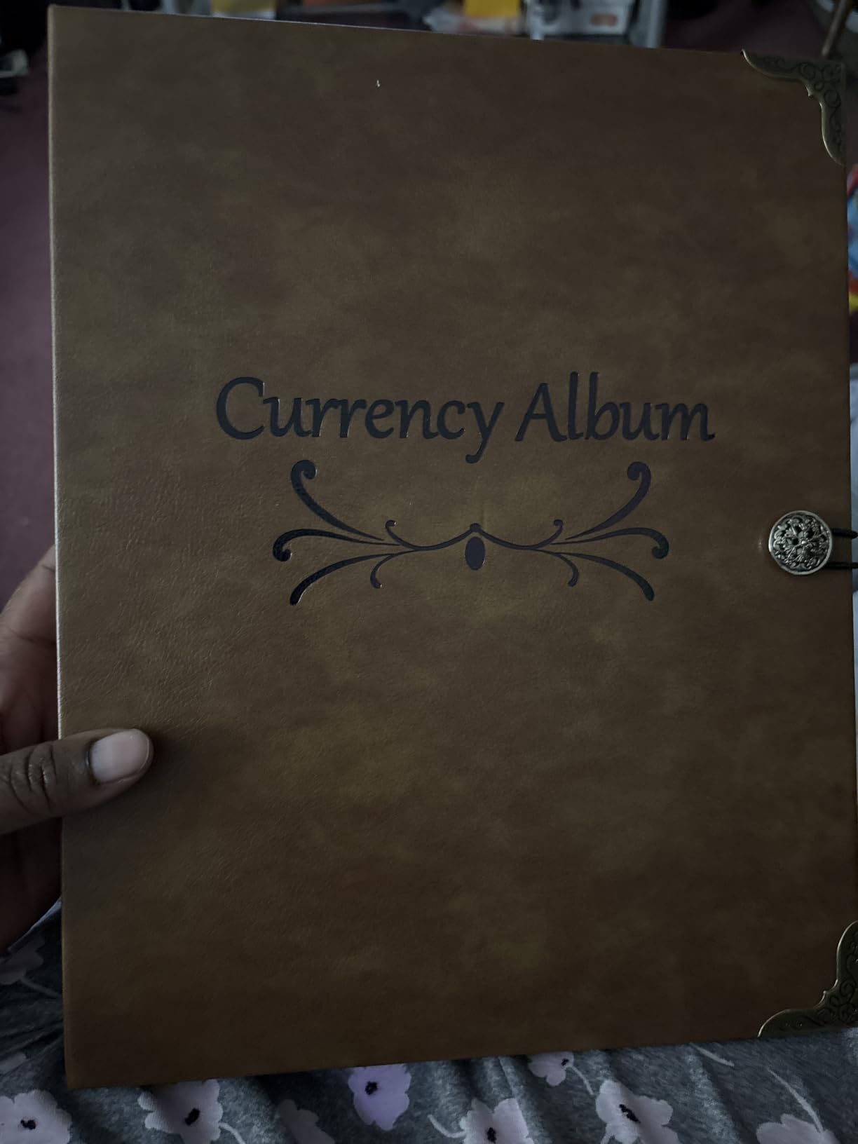 Currency Paper Money Collection Album Book for Collectors | 120 Pockets/40 Sheets big capacity, high transparency thickened page, elegant & Simple, excellent protection + easy to use customer photo 1