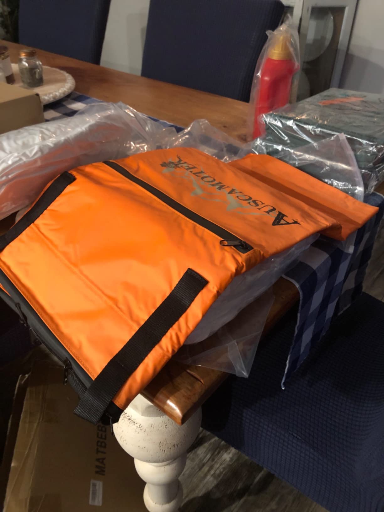 AUSCAMOTEK Scent Control Bags for Hunting Clothes and Accessories Water-Resistant 33 x24 inches customer photo 2