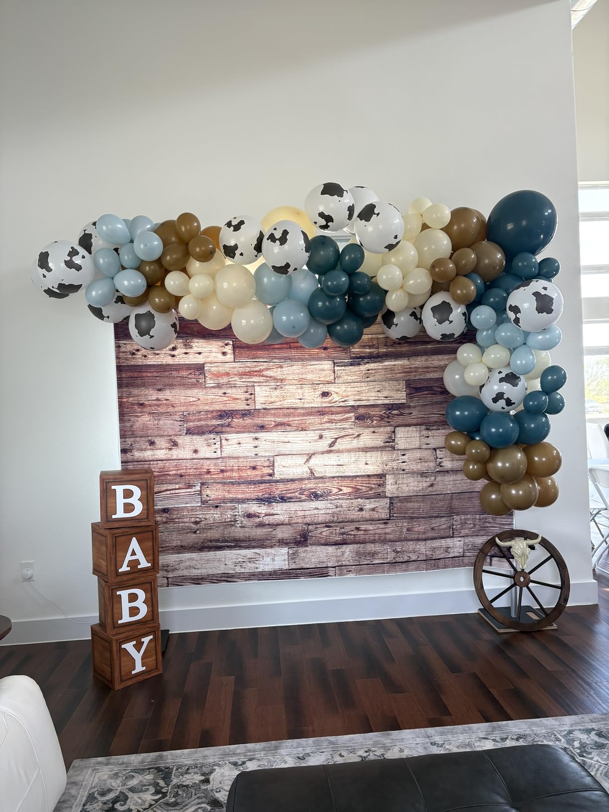 Hecis Pipe and Drape Backdrop Stand, 8ft x 10ft Backdrop Stand, Adjustable Metal Heavy Duty Wedding Background for Parties Birthday Party Baby Shower Wedding Decorations customer photo 2