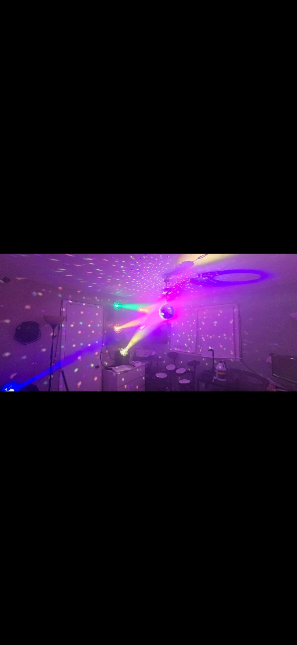 SHEHDS Moving Head Light LED 19x15W RGBW 4in1 B/Wash/Zoom Effect Stage Lights Professional DMX512 & Sound Activated Control DJ Lights for Party Wedding Disco and Nightclub - 1 Pack customer photo 2