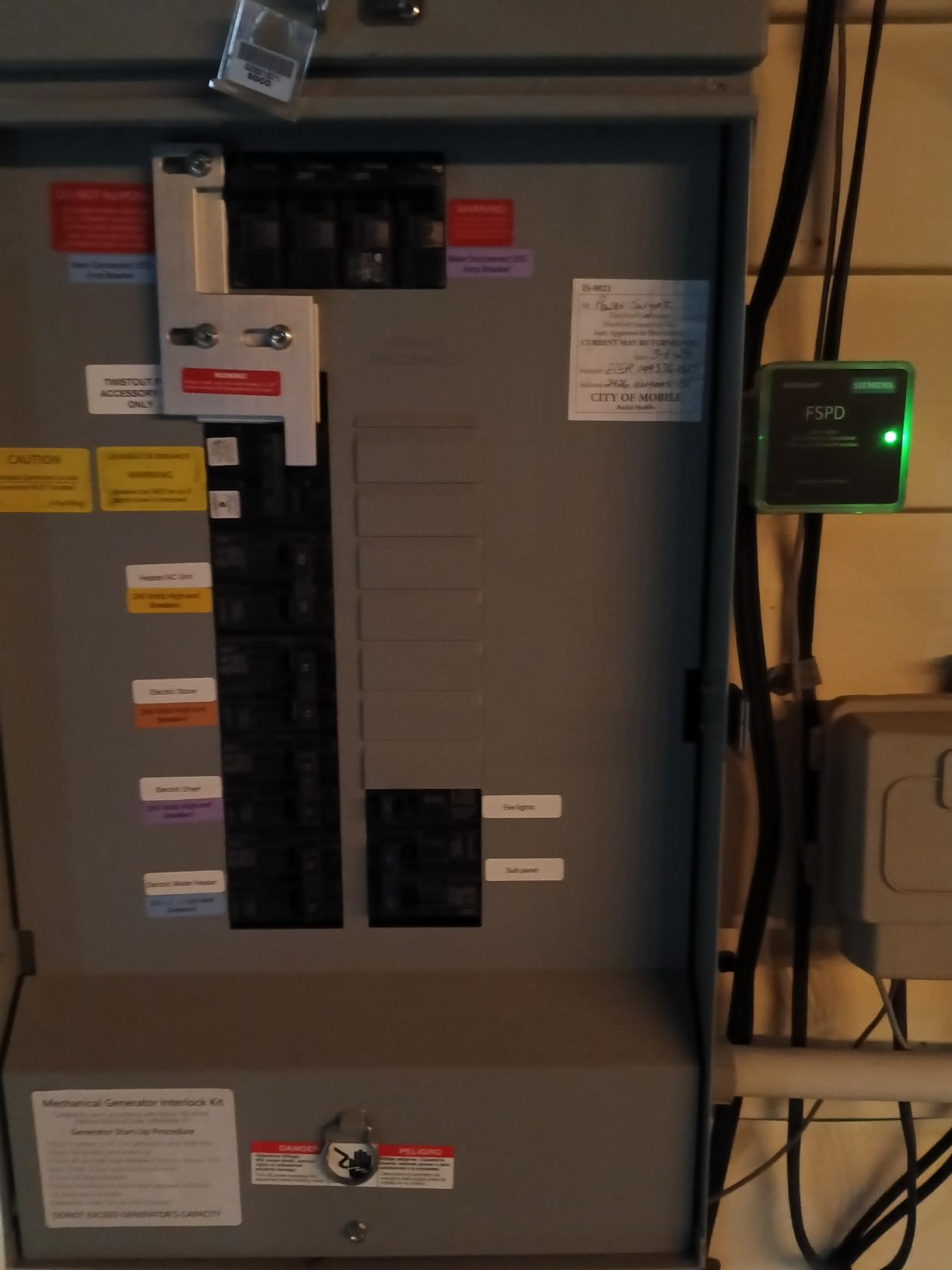 Siemens Boltshield FSPD036 Level 2 Whole House Surge Protection Device Rated for 36,000 Amps, 120/240V customer photo 2