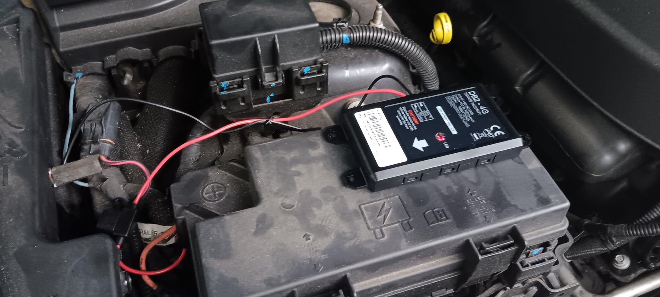 DB2-4G GPS Tracker for Vehicles - Real-Time Vehicle Tracking Device for Car, Van, Motorhome | Easy Battery Install | Live App Tracking | 4G Fleet Tracking | Low Cost Plan | Free Trial customer photo 1
