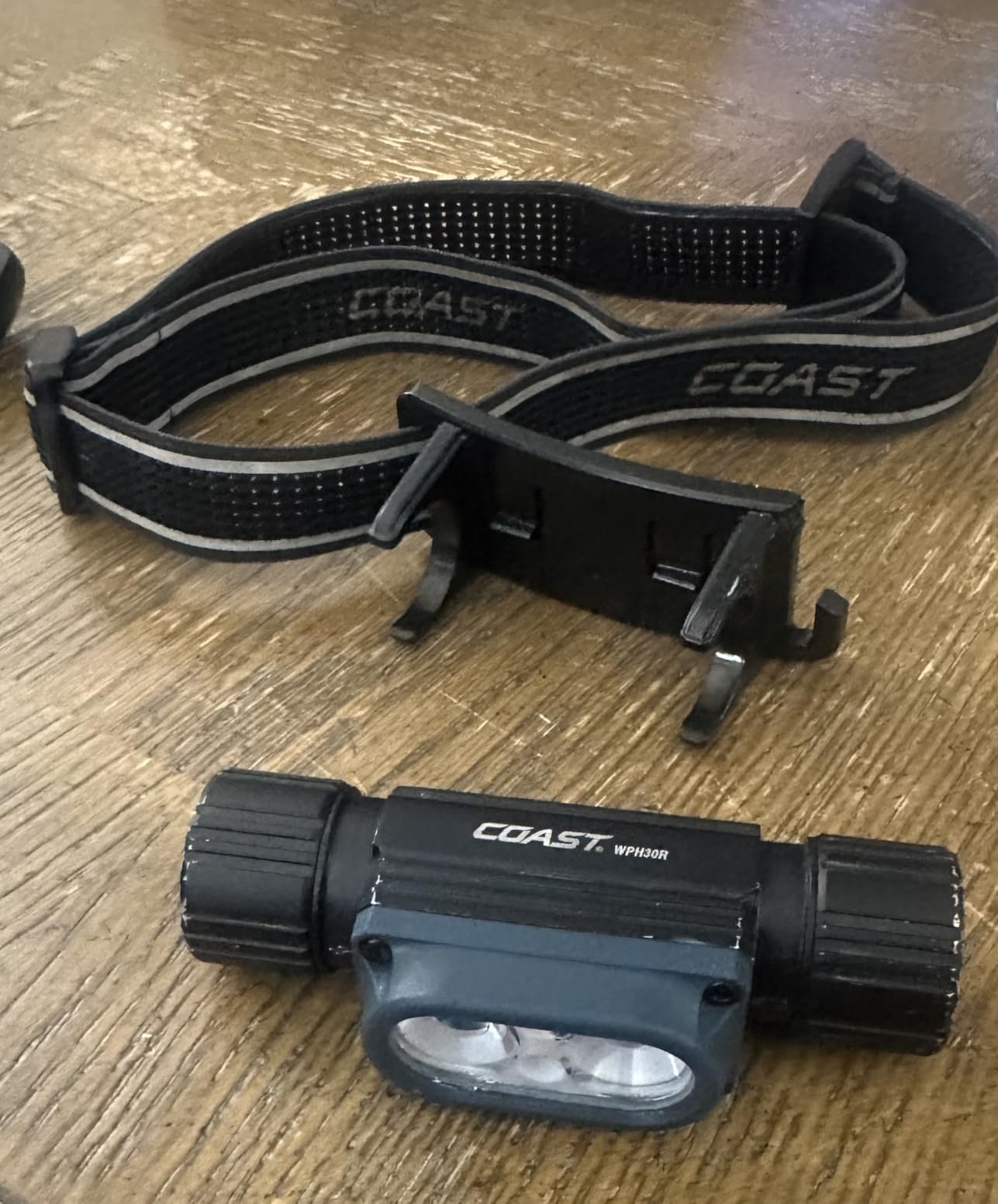 Coast WPH30R 1500 Lumen Waterproof Ultra Bright IP68 USB Rechargeable-Dual Power Headlamp, 5 Modes with Spot and Flood Beams, Blue/Black customer photo 2