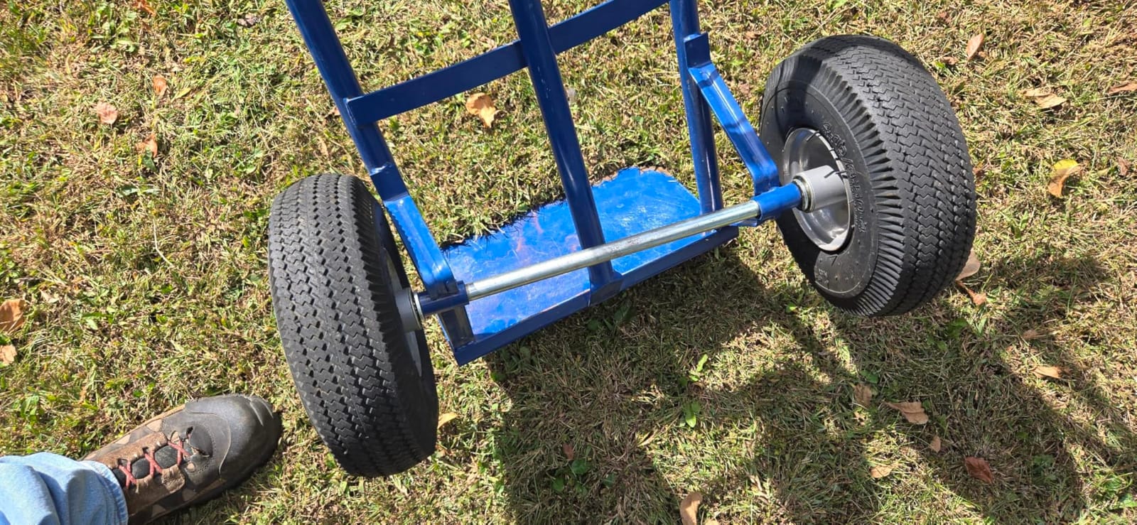 Pro Lift Hand Trucks Heavy Duty - Industrial Dolly Cart with Vertical Loop Handle and 800 Lbs Maximum Loading Capacity customer photo 2