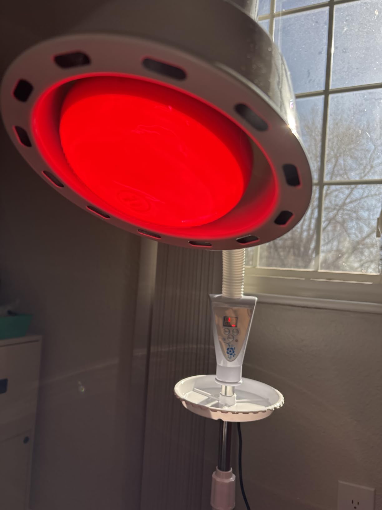 Infrared Light Therapy 275W Red Infrared Therapy Lamp for Body or Pain Therapy Device with Timer and Adjustable Height Stand customer photo 2