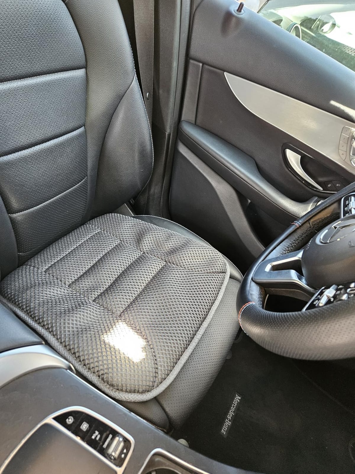 AEROiVi Car Seat Cushion Breathable Mesh Non-Slip Comfort Seat Truck Office | Car Seat pad for Driving 3D Air Mesh Car Seat Protector Works with Truck SUV and Office Chair Home Quick Drying Washable customer photo 2