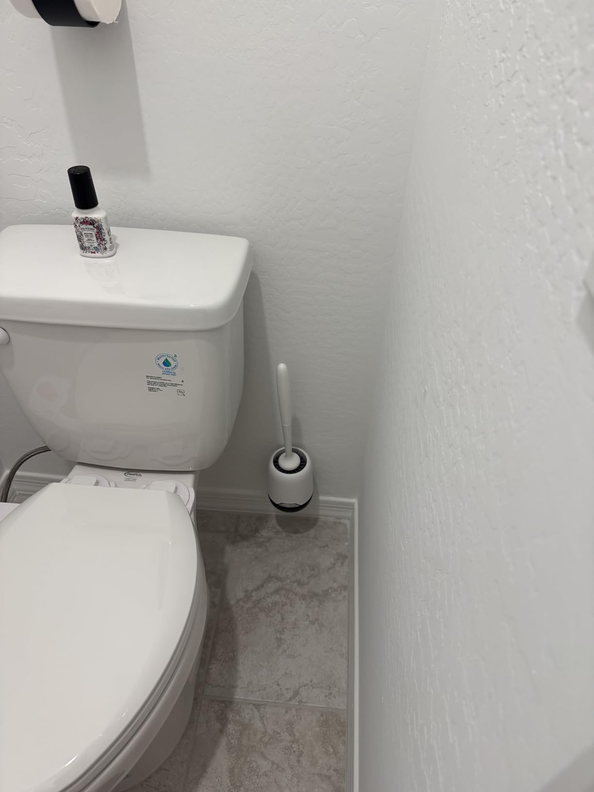Lefree 2 Pack Silicone Toilet Bowl Brush and Holder Set with Ventilated Holder, Floor Standing & Wall Mounted Toilet Scrubber customer photo 1