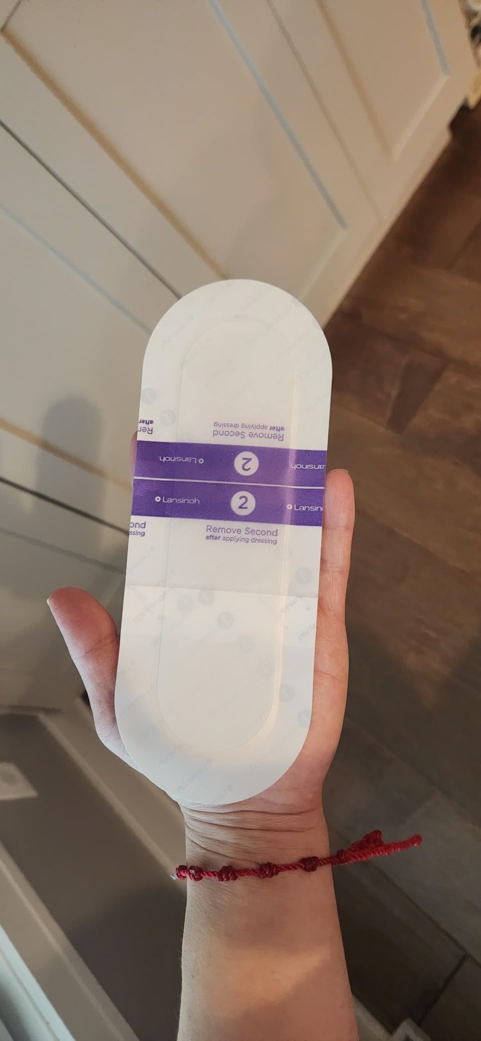 Lansinoh C Section Recovery Must Haves Pads, Postpartum Essentials for Scar Care, 4 Sterilized Pads Provide Cooling Relief, Pregnancy Hospital Bag Essentials, Ideal for Baby Registry customer photo 2
