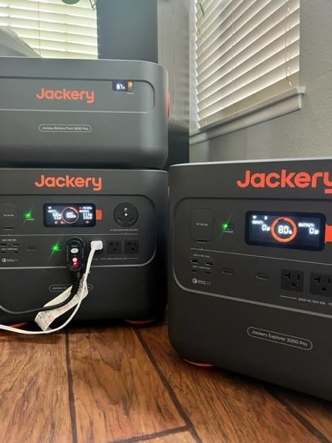 Jackery Explorer 2000 Plus Portable Power Station, 2042Wh, 3000W AC Output | LiFePO4 Battery, Expandable to 24kWh, UPS Home Backup, Solar Generator for Emergency, Camping, RV customer photo 1