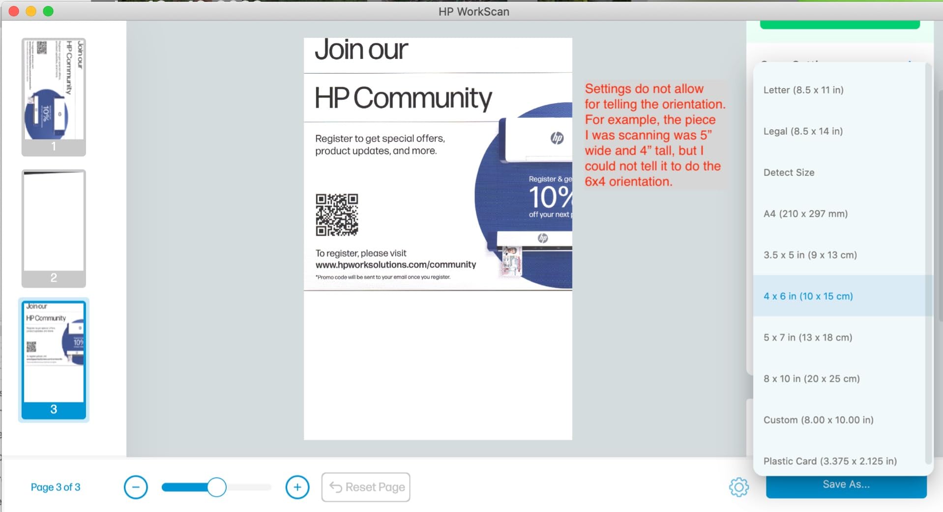 HP Small USB Document & Photo Scanner, Model HPPS100, Portable 1-Sided Sheetfed Digital Scanning customer photo 2