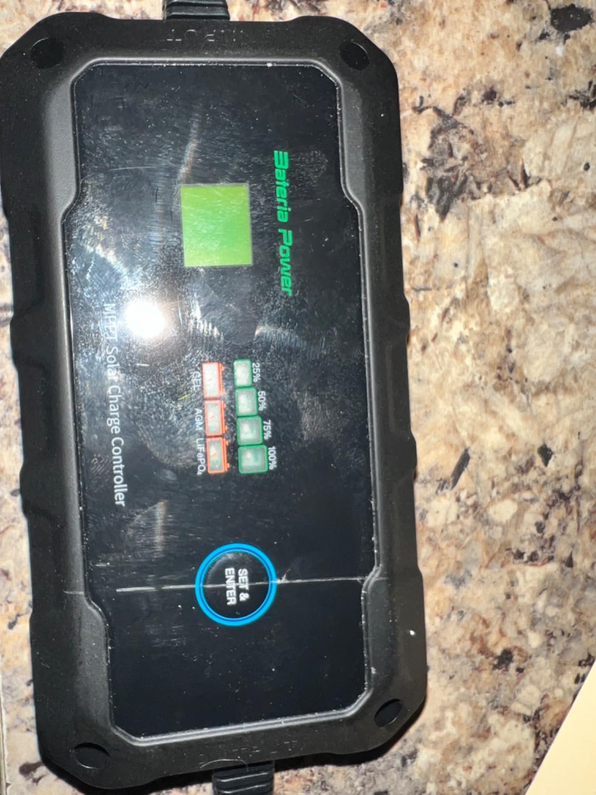 20A 12V/24V MPPT Wireless Solar Charge Controller, Bateria Power Intelligent Solar Panel Regulator 20 Amp BT App Function for 12/24 Volt LiFePO4, Gel, AGM, FLD, SLD, Li Battery (Sunrock 20Pro) customer photo 2