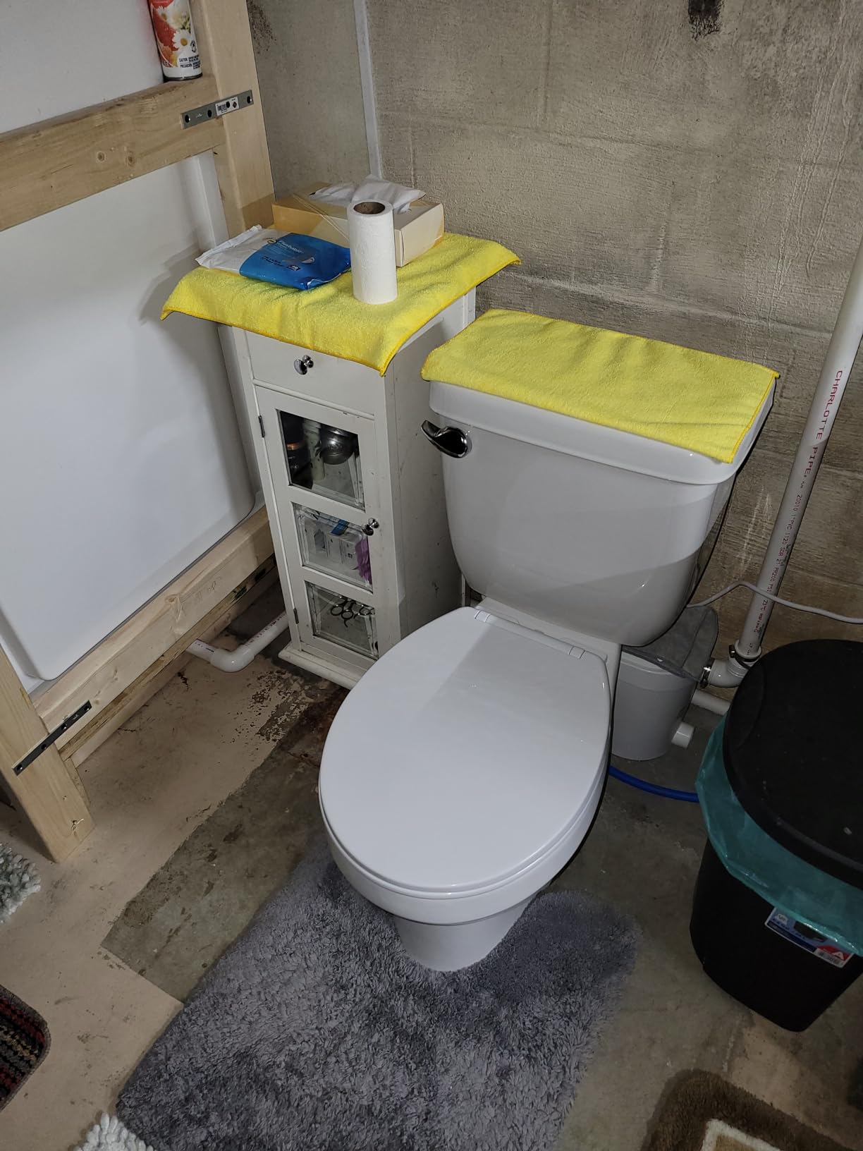 750W Macerating Toilet System with 4-Inlet, Durable Pump, Extension Pipe - Easy Install, Space Saving customer photo 1