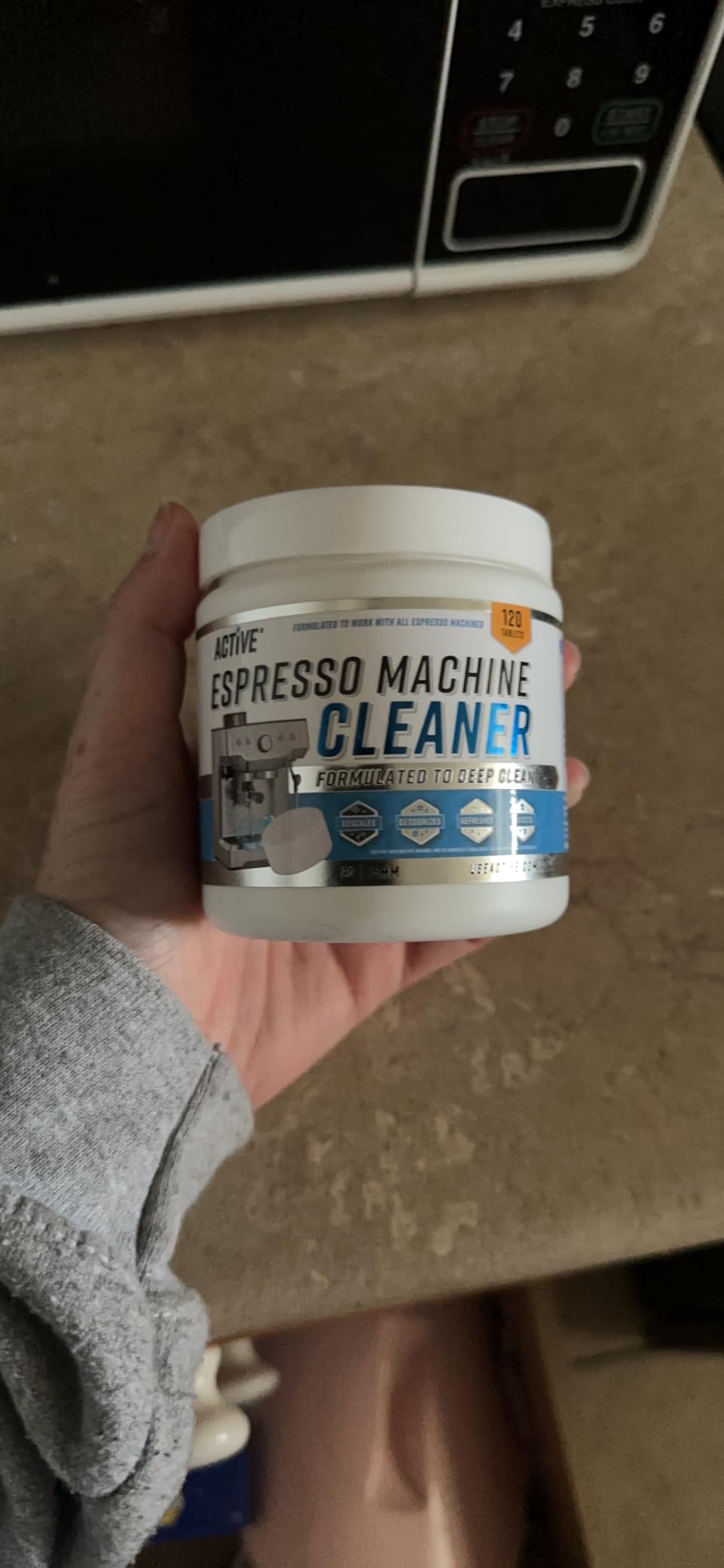 ACTIVE Espresso Machine Cleaning Tablets Descaling - 120 Tabs customer photo 2