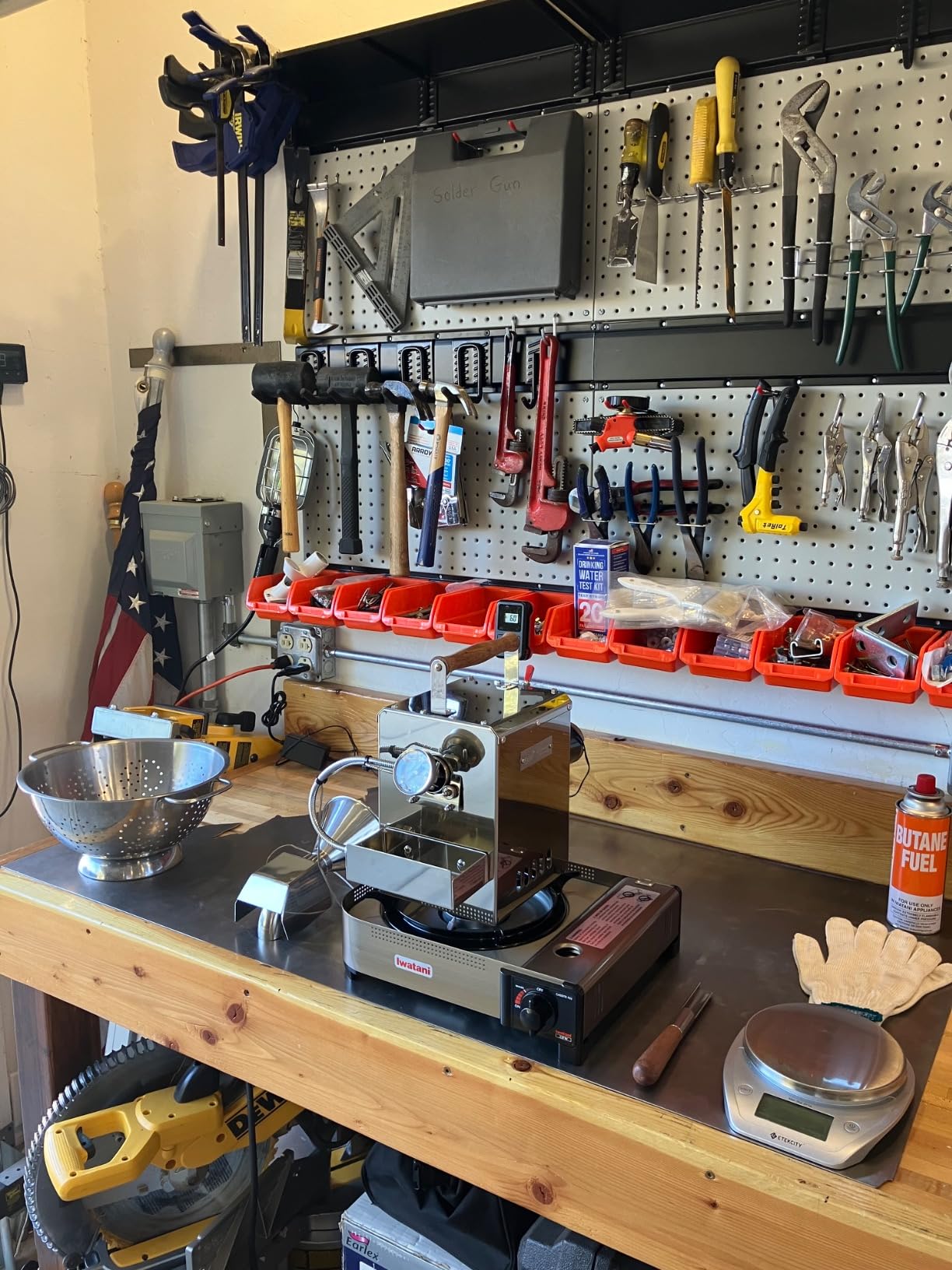 kaldi motorized gas coffee roaster - 200g capacity, gas burner required (Full Package) customer photo 1