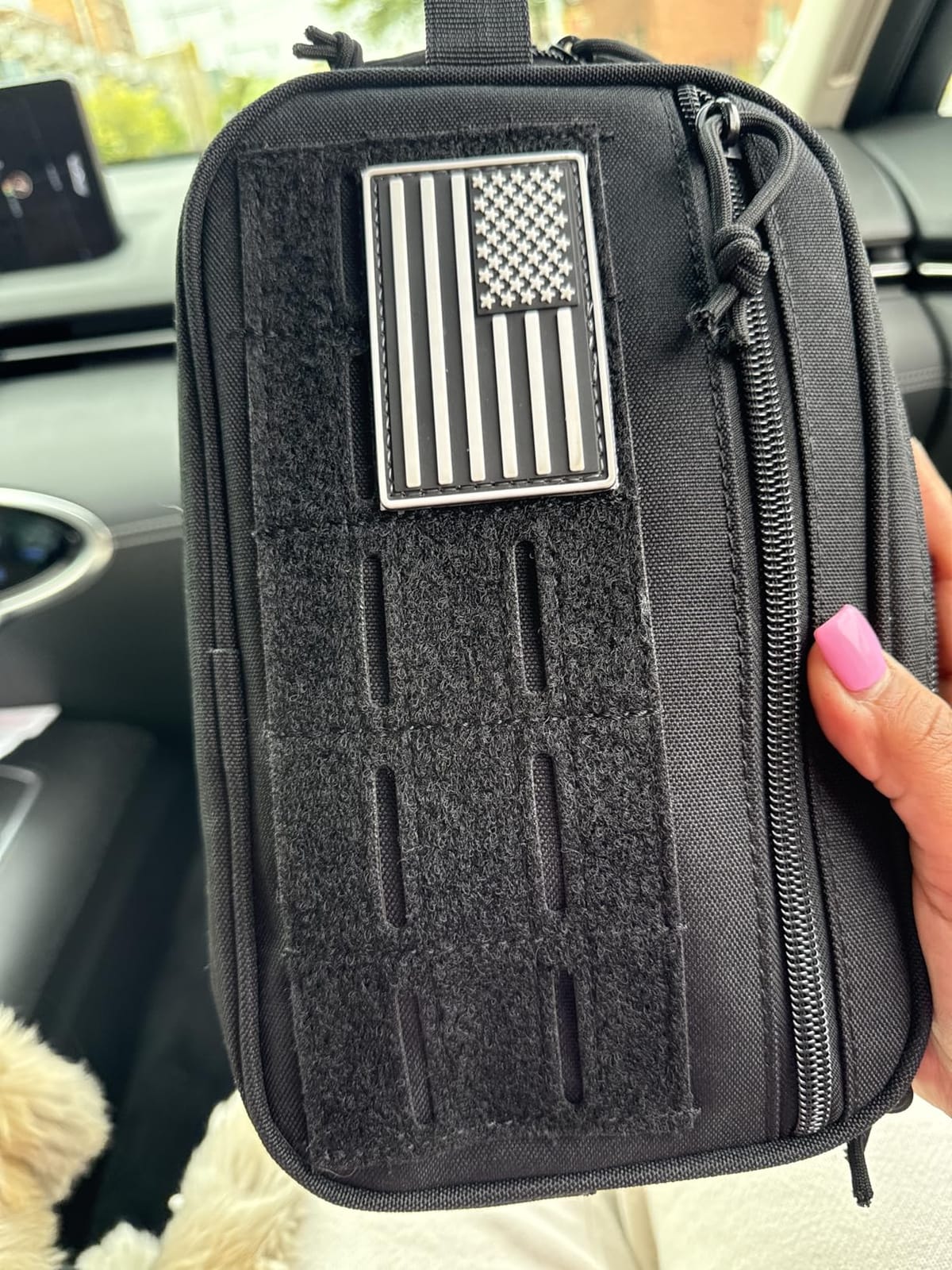 QT&QY Tactical Toiletry Bag For Men Hygiene Bag EDC Military Tool Molle Pouches Small Dopp Kit Mens Shaving Kit Travel shower Bags customer photo 1