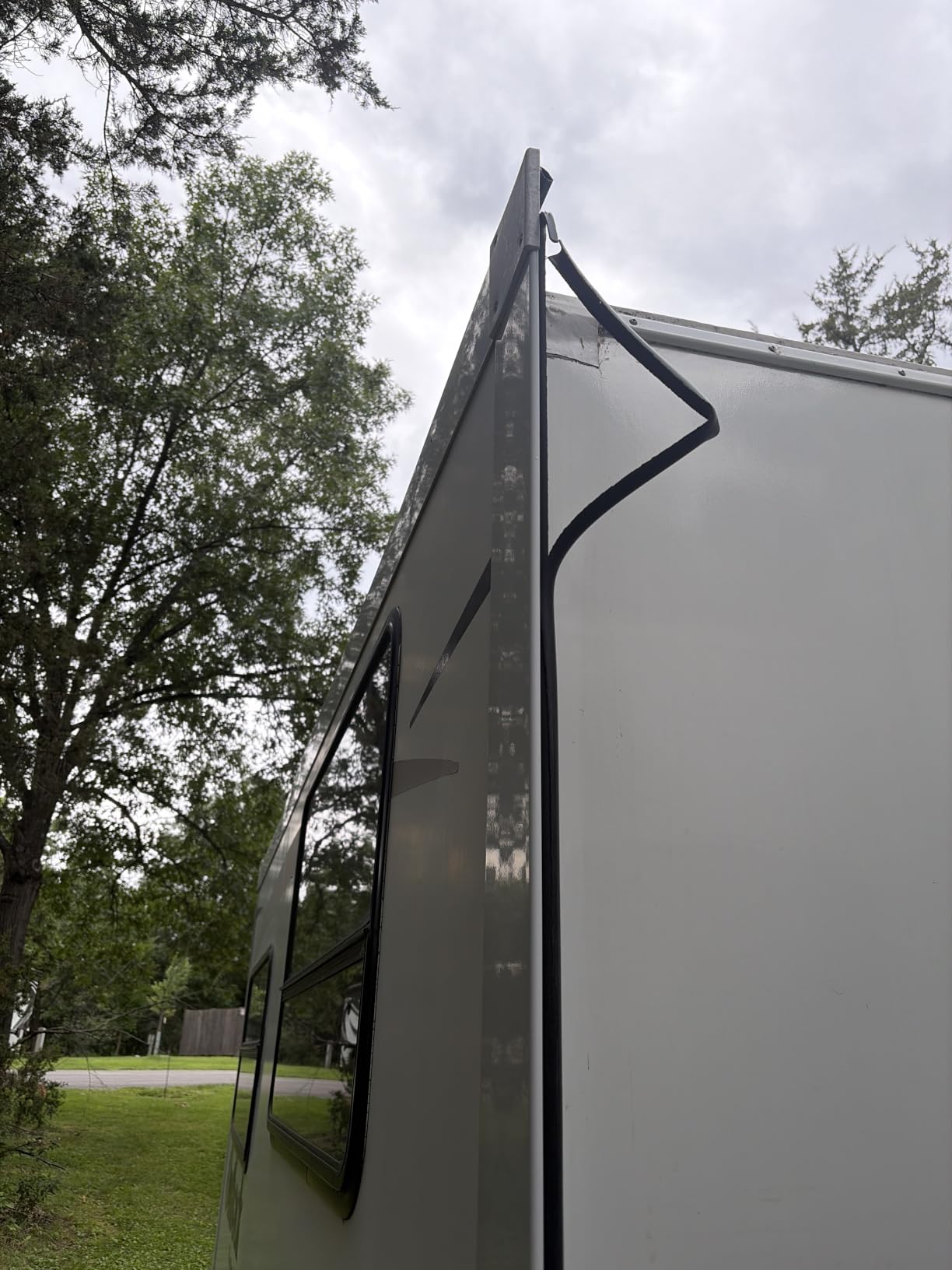 RV Secondary Slide-in/Slide-Out Seal 018-338-BLK Black Rubber, 30FT | RV Slot Weather Stripping for Slides 13/16