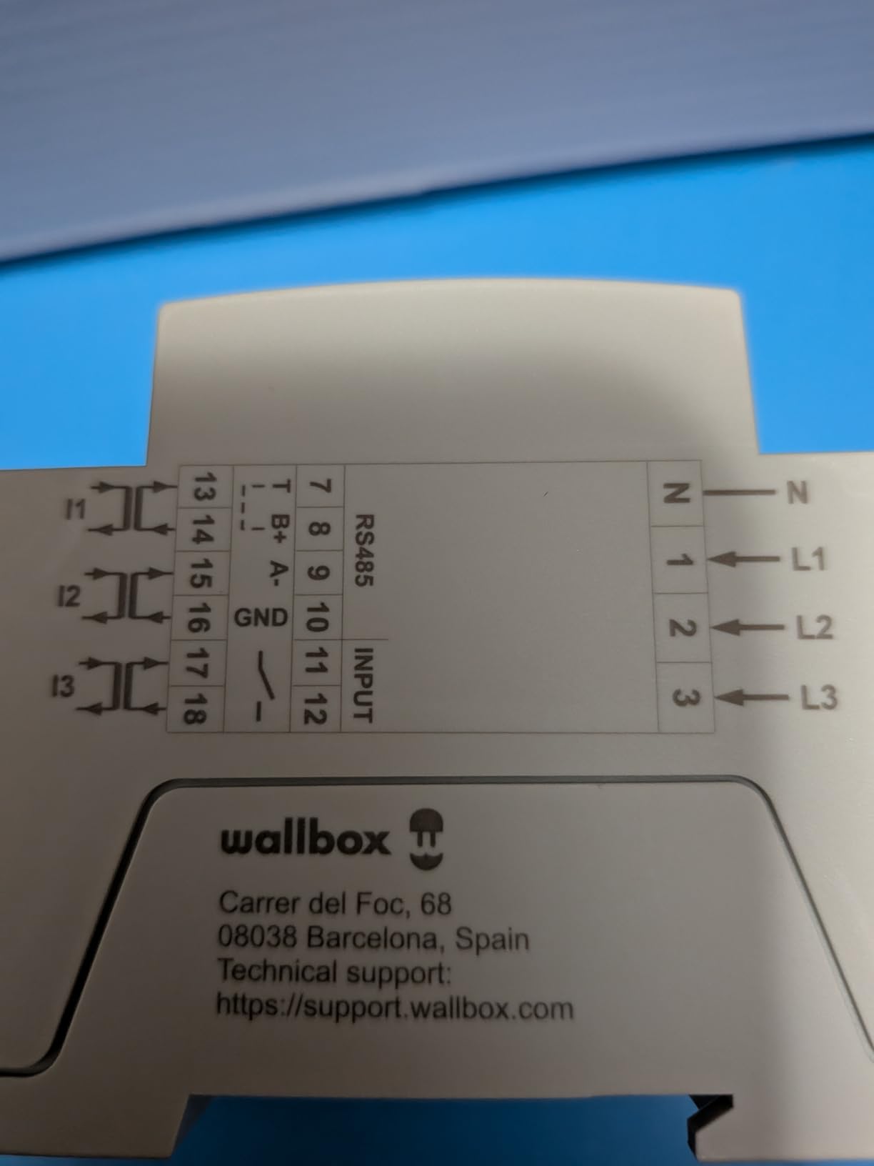 Wallbox Smart Power Meter for Energy Management Solutions | Smart Home Clamp, 2-Phase up to 250 Amps, UL Listed, Solar EV Charging customer photo 1