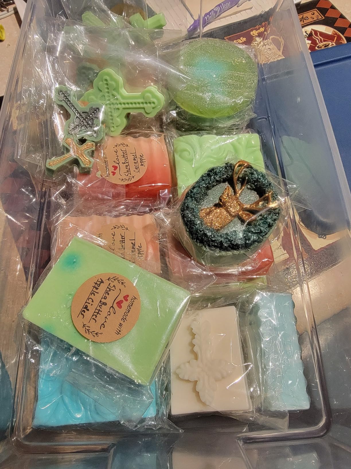 Soap Making Kit with Melt & Pour Base, Cutting Box, Molds, Fragrances - for Adults & Kids by Prime Creations customer photo 2