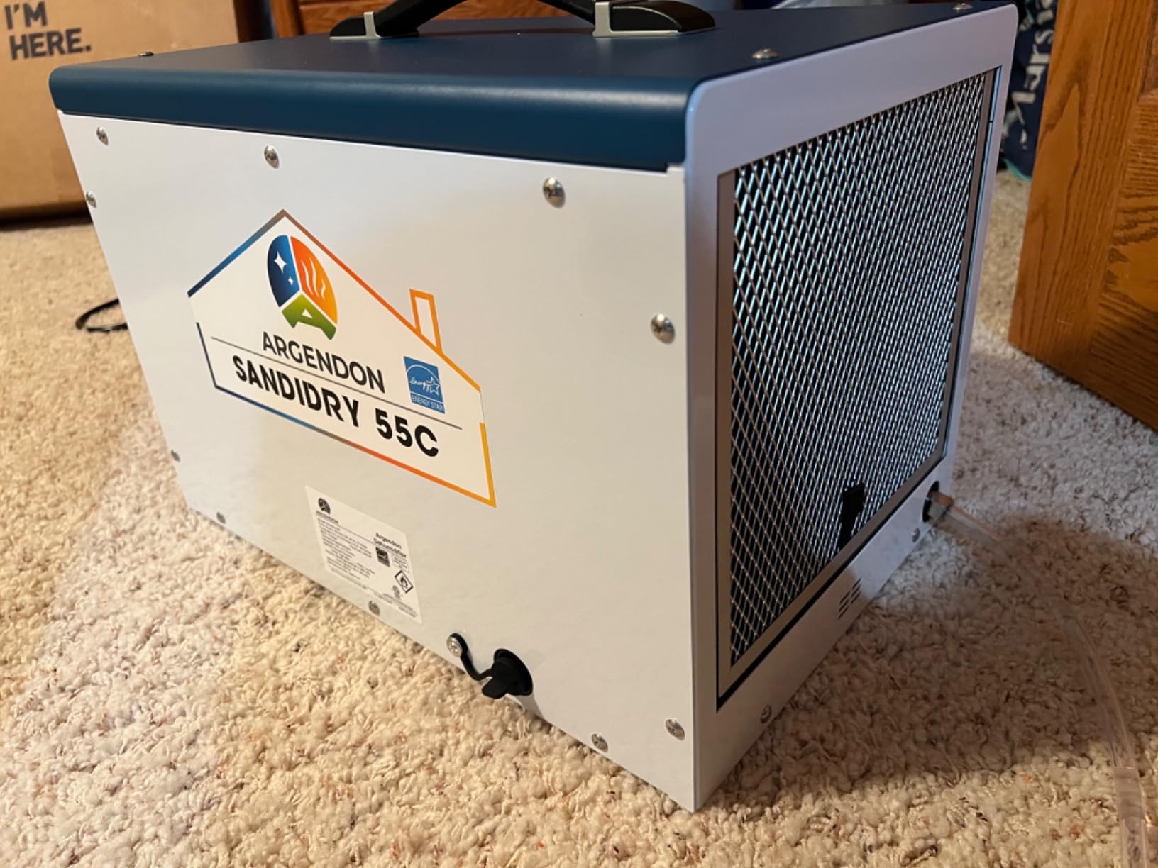 ARGENDON Dehumidifier for Crawlspace and Commercial 5-Year Limited Warranty | 70 PPD Dehumidifier for Water Damage Storage Up to 1000 Sq Ft, Drain Hose, Compact, Low Noise, Auto Defrost, Shield 35M customer photo 2