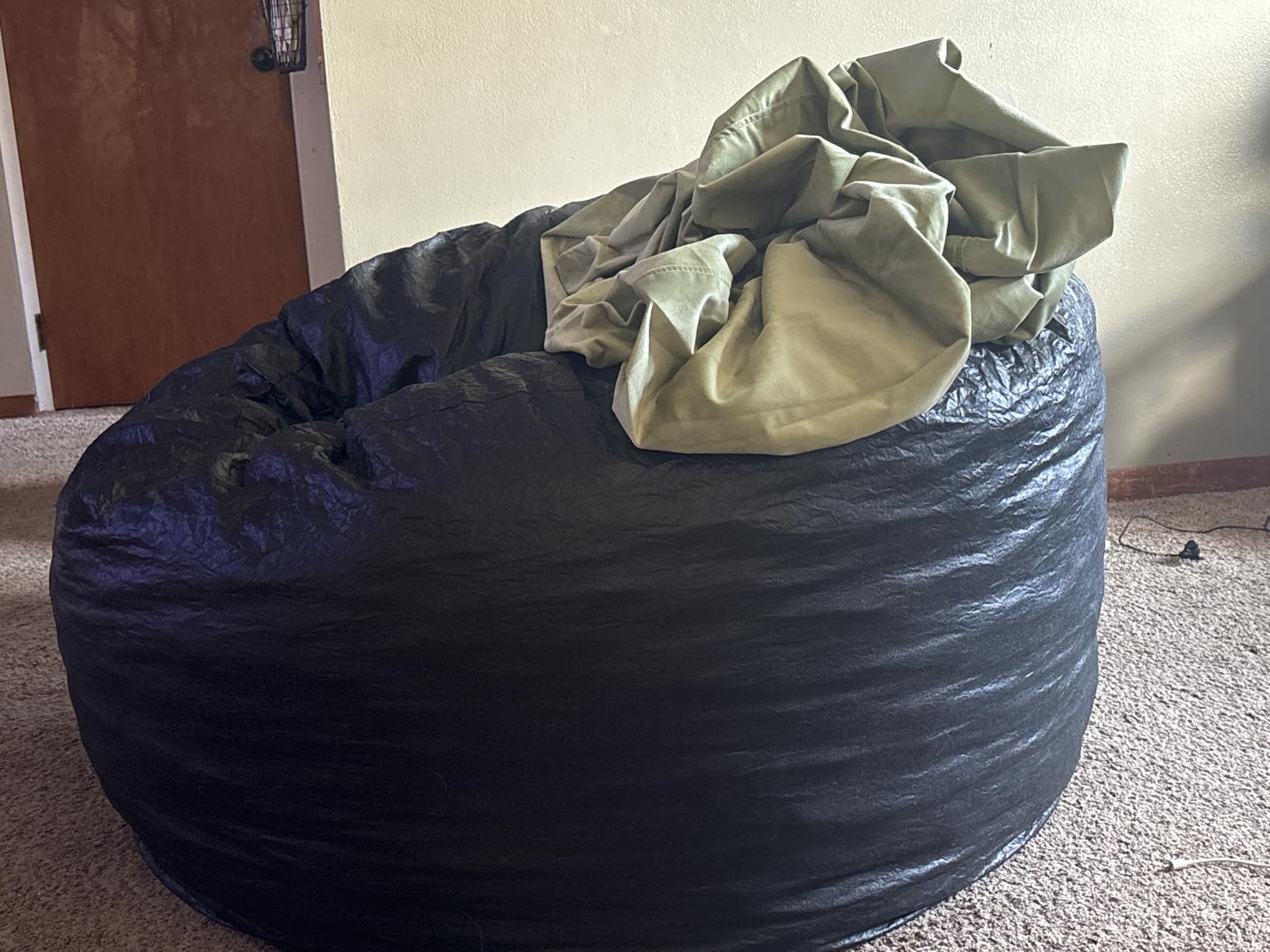 Codi 4 FT Bean Bag Chairs for Adults, Large Beanbag with Filler, Grey | Shredded Foam Fill, Machine Washable Cover, Built-In Zipper, Reinforced Seams, Ideal For Gaming customer photo 2