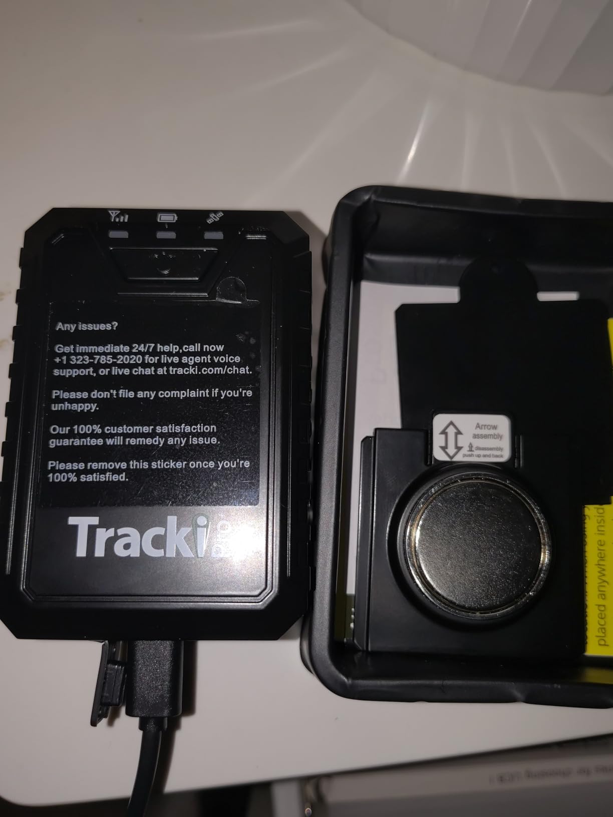 Tracki Pro GPS Tracker for Vehicles, Subscription Required, Cancel Anytime - Track Cars & Assets for Months - Hidden GPS Tracker for Car customer photo 1
