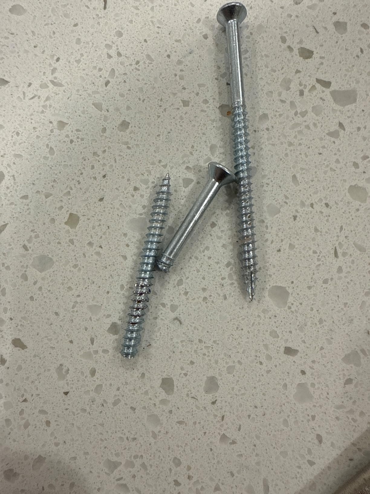 Reinforced Door Screw Kit for Strike Plates, Deadbolt Plates, and Hinges. 3-inch Screws and Screwdriver Bit, Makes Doors Kick Resistant, Home Security Upgrade customer photo 2