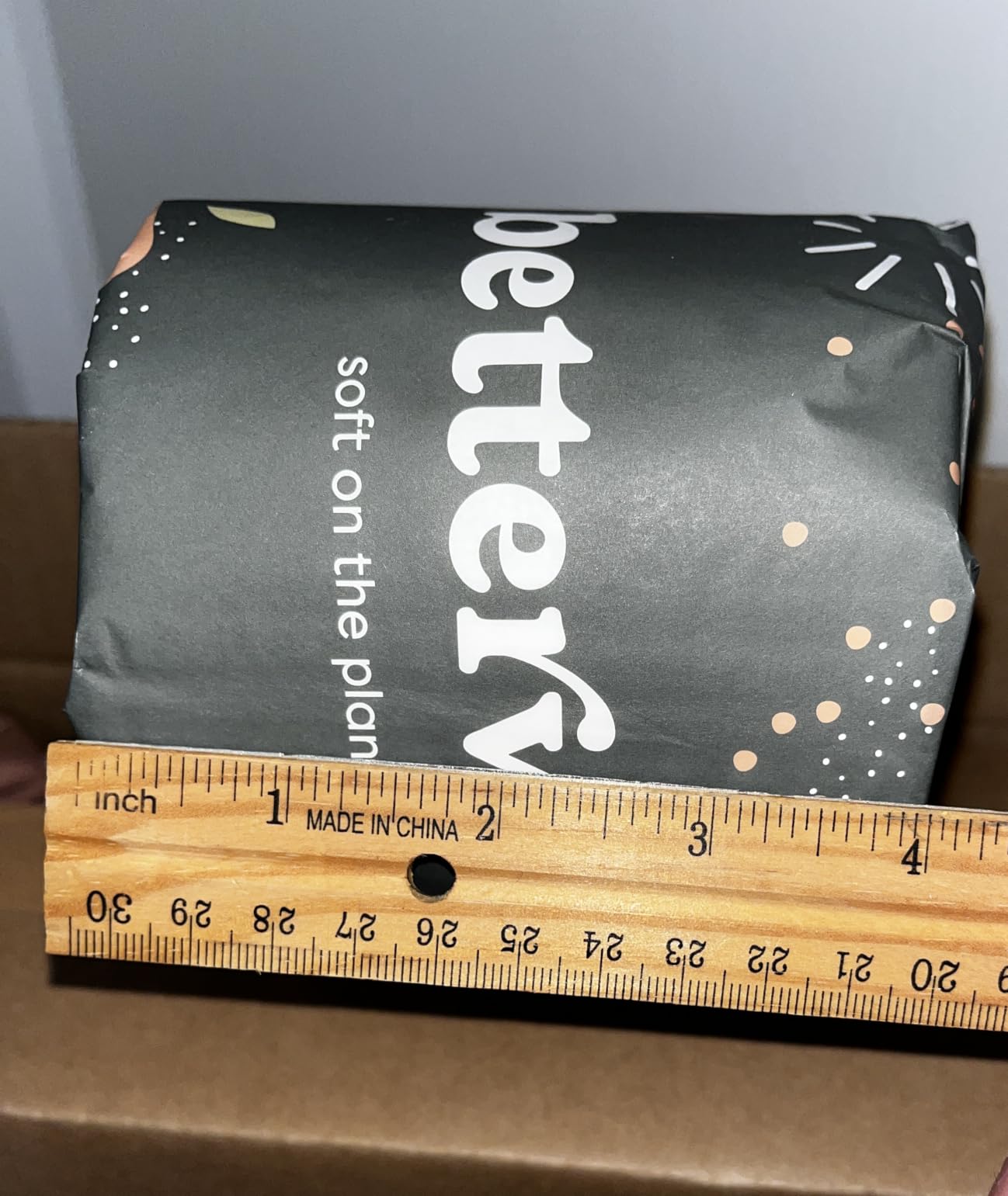 Betterway Unbleached Bamboo Toilet Paper Rolls - Eco-Friendly 3 Ply Toilet Tissue - 12 Long-Lasting Rolls - 360 Sheets/Roll - Organic, FSC Certified, Septic Safe TP - Lint-Free, PFAS-Free Bath Tissue customer photo 2
