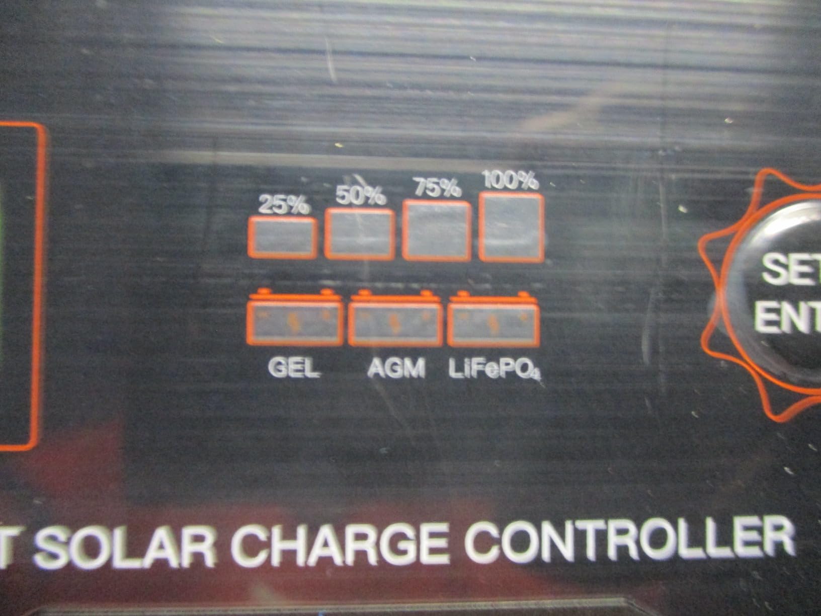 20A 12V/24V Portable MPPT Solar Charge Controller with Solar Connector, LCD Display, and LED Indicate Light. Max PV 600W 60Voc for AGM, Gel, LiFePo4 customer photo 1