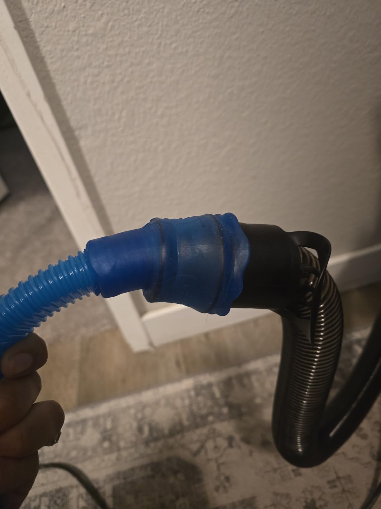 PetOde 2Pcs Dryer Vent Cleaner Kit Universal Vacuum Hose Attachment & Brush | Blue Upgraded Flexible Hose for Smooth Airflow Without Whistling Noise, Fits Most Vacuums for Deep Cleaning customer photo 2
