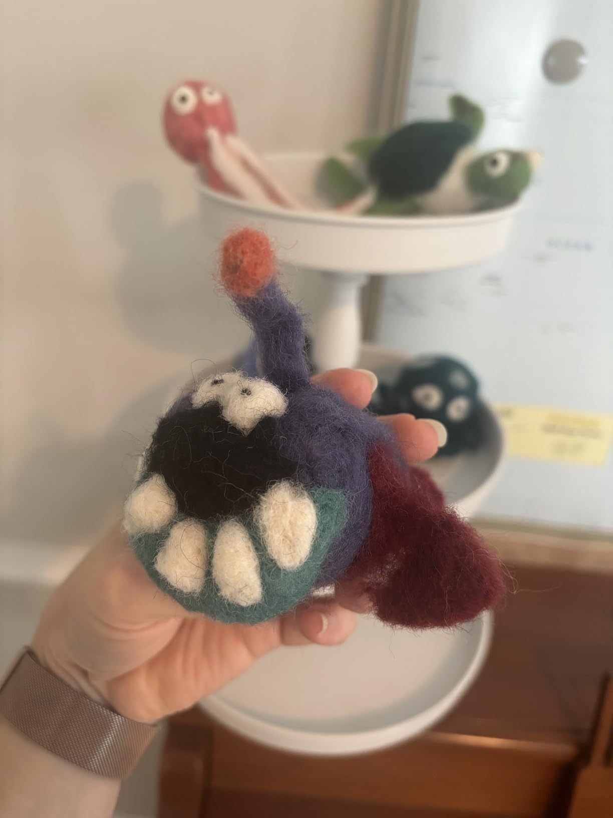Woolbuddy Needle Felting Kit Starter Set (Farm Animals) for Beginner Adults | Needle Felting Kit Set (Sea Animals, Farm Animals, Dinosaur), Includes Handmade Wool Roving, Felting Needles & Instruction customer photo 2