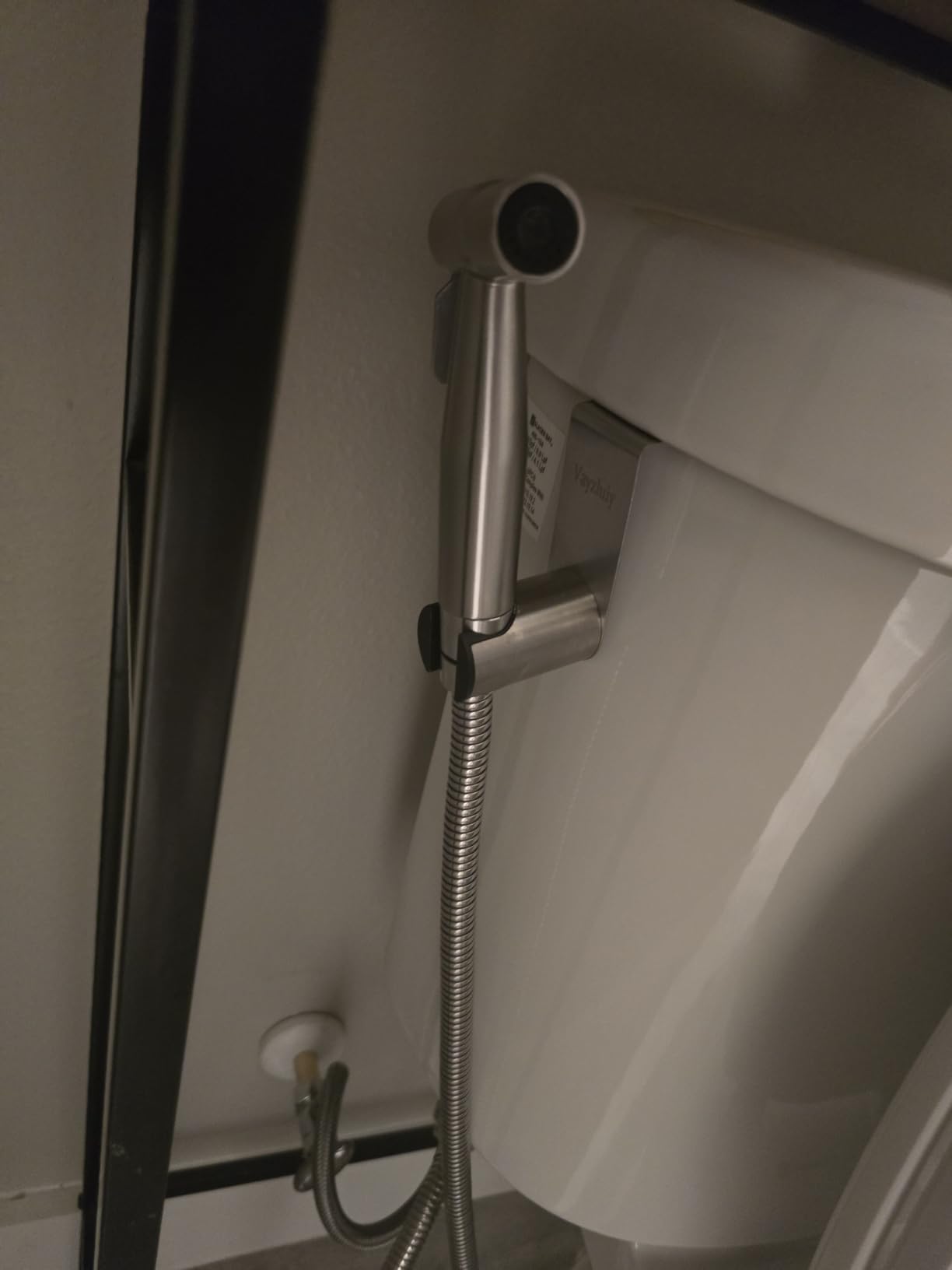 Vayzluiy Handheld Bidet Sprayer for Toilet, Adjustable Water Pressure | Leak-Free Hose, 7/8