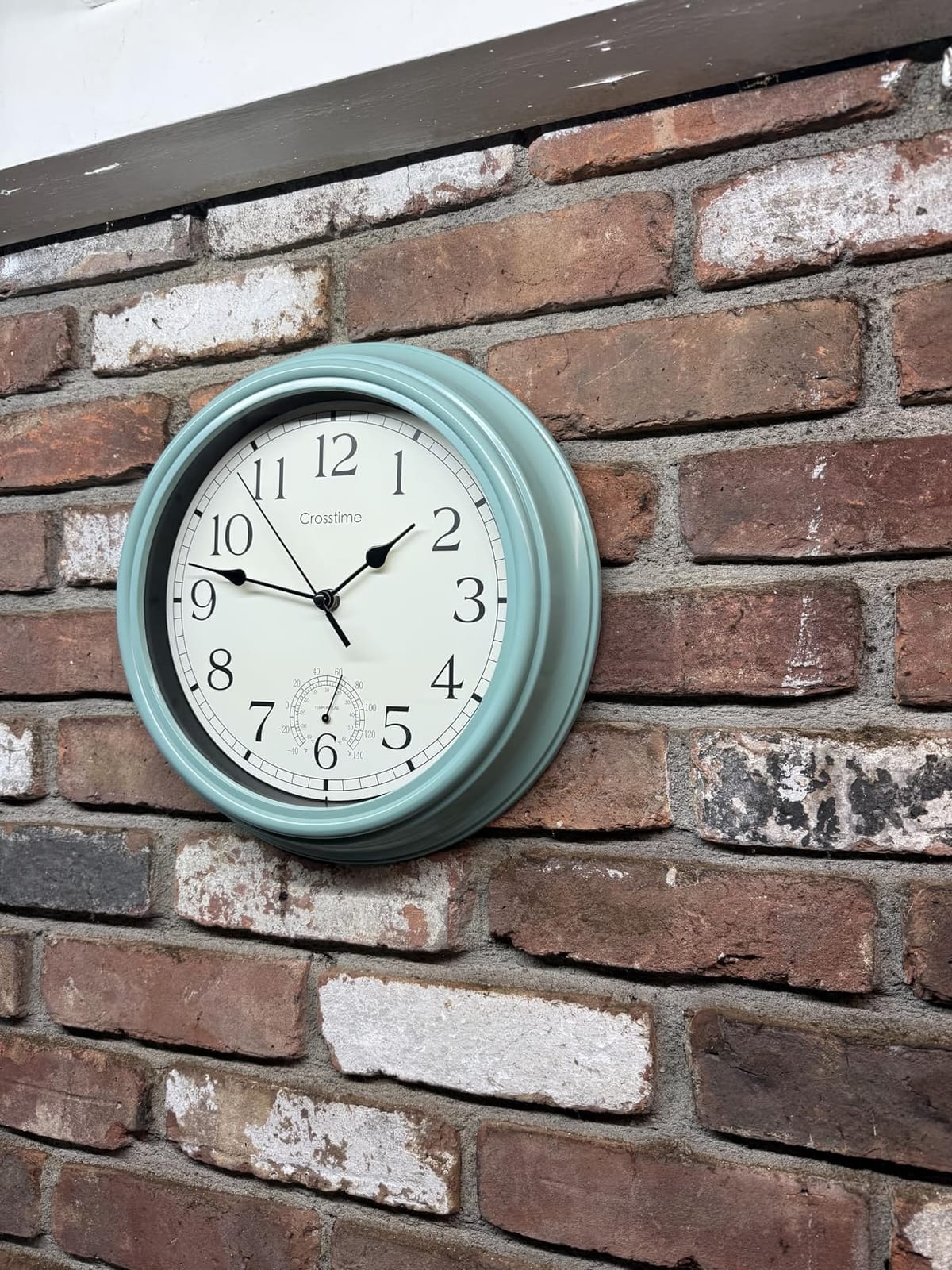 Crosstime Large Outdoor Clock Waterproof 18