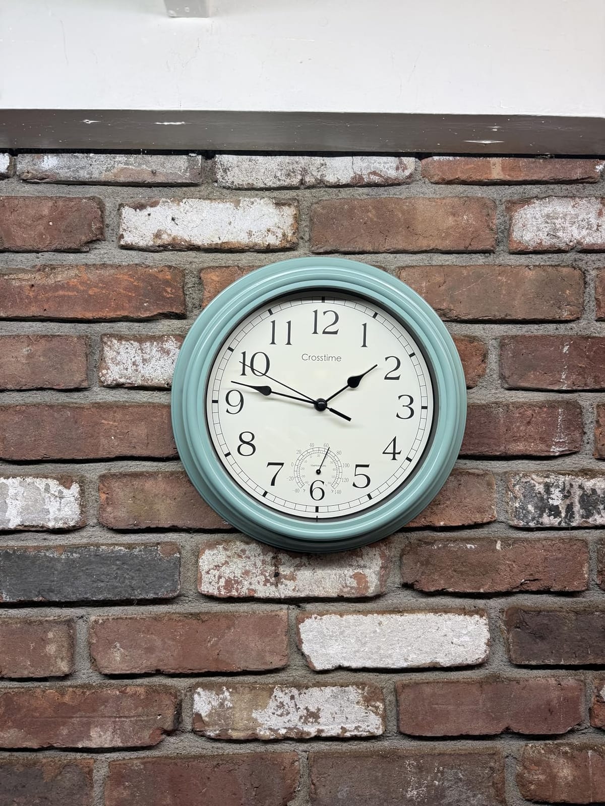 Crosstime Large Outdoor Clock Waterproof 18