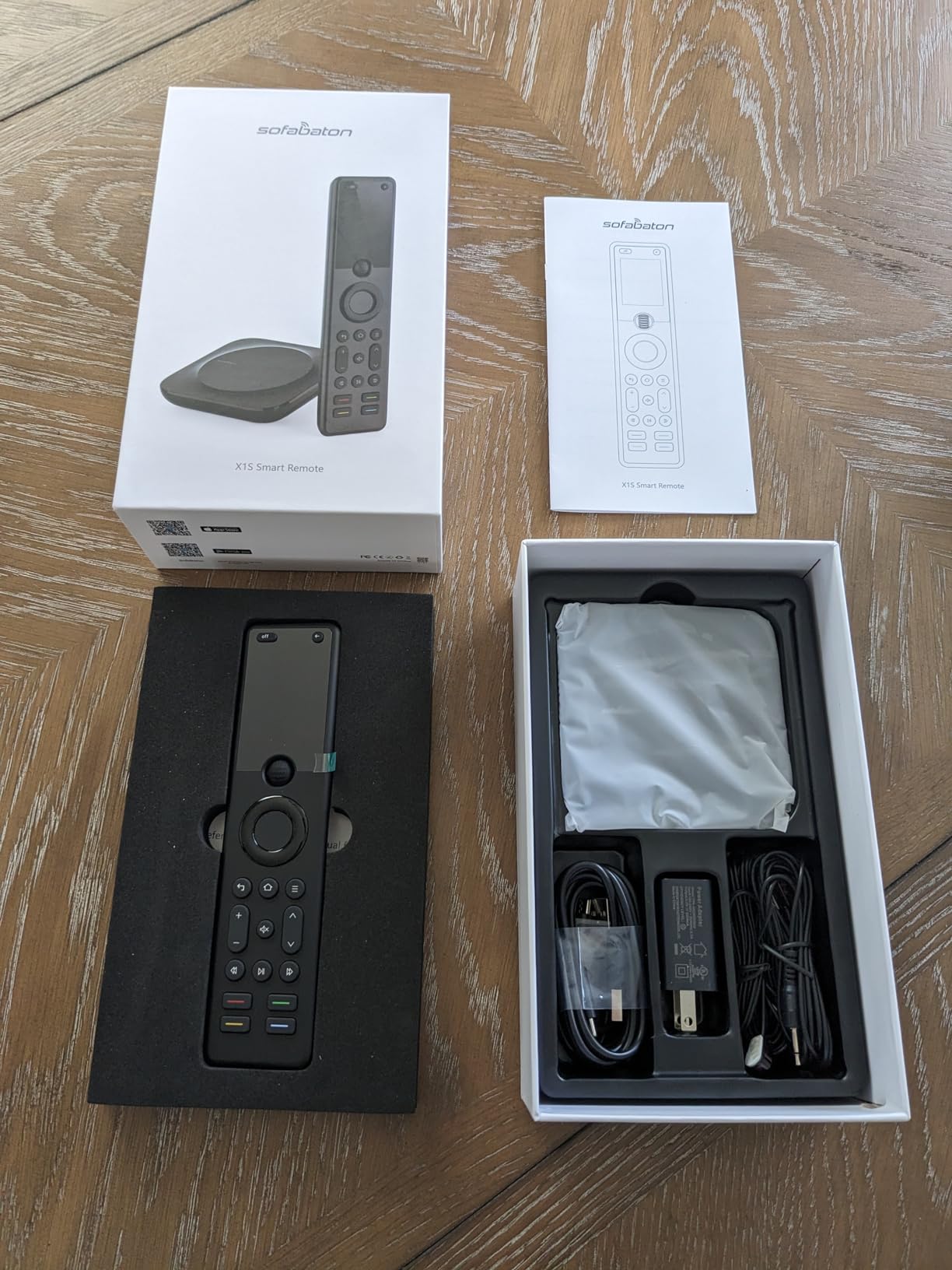 SofaBaton X1S Universal Remote with Hub and App, All in One Smart Universal Remote Control with Customize Activities, Control Up to 60 IR/Bluetooth/WiFi Devices customer photo 1