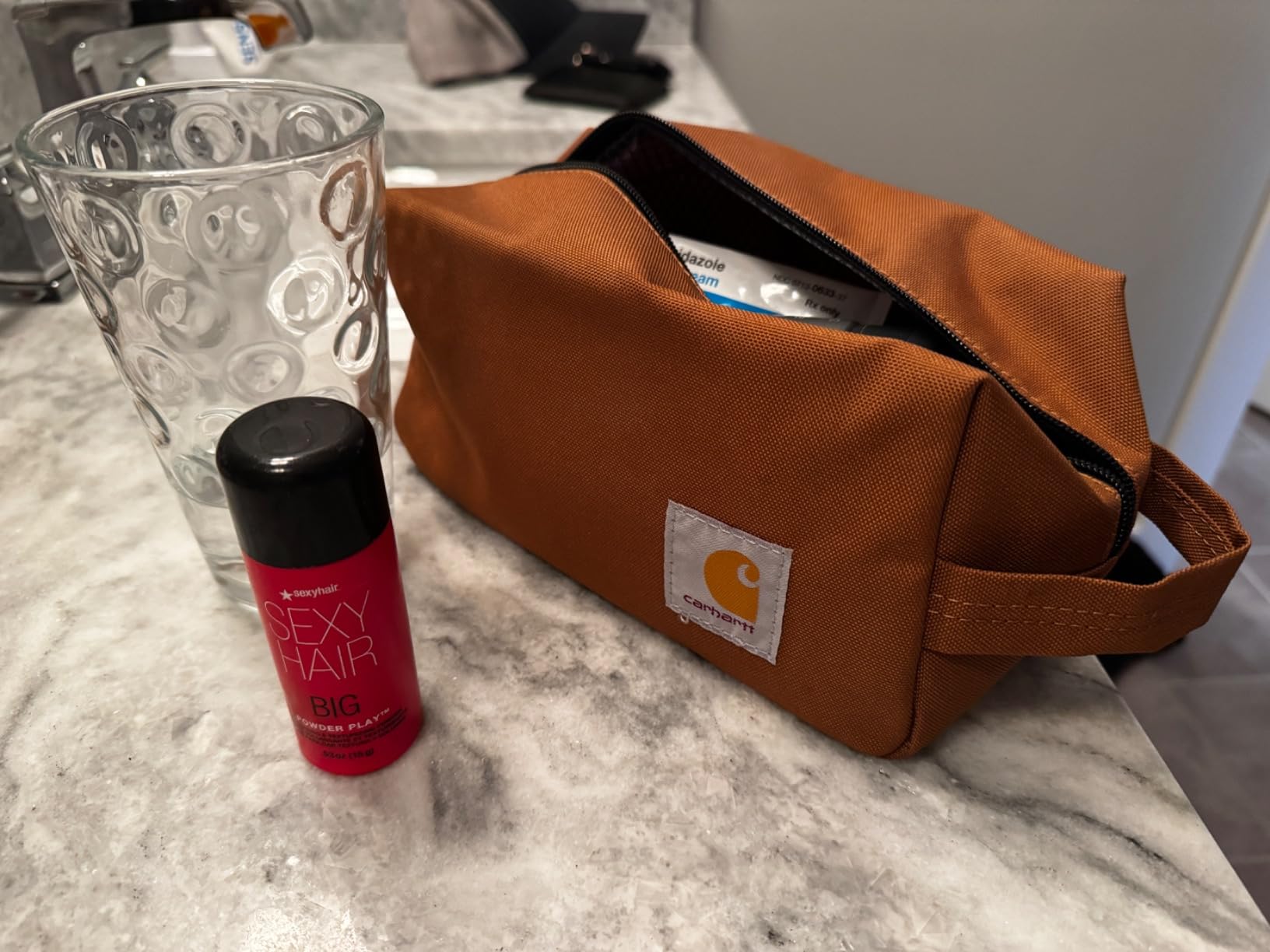 Carhartt Classic Zippered Travel Kit Black | Durable, Organize Essentials with the Water Resistance Toiletry Bag customer photo 1