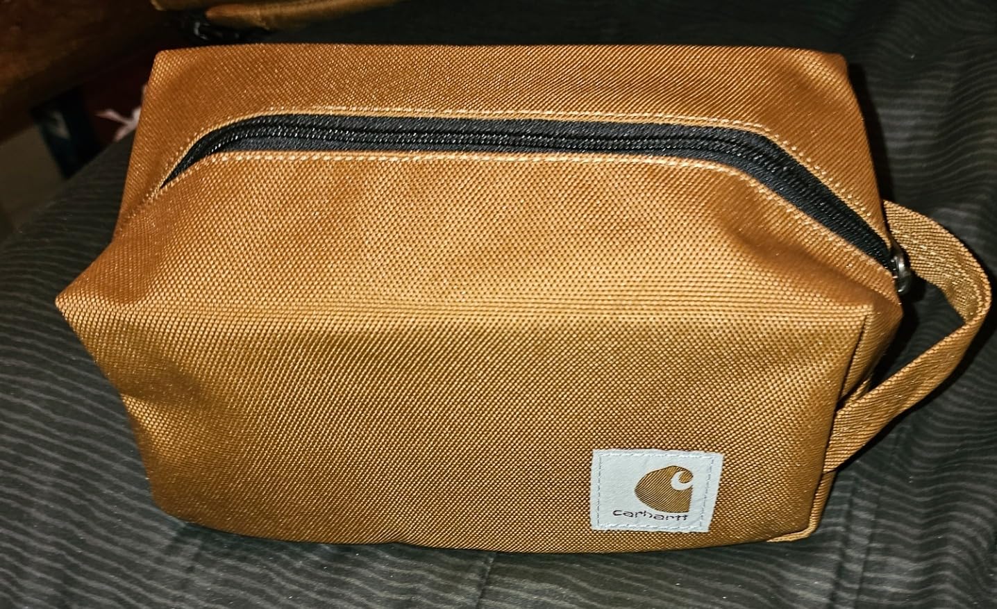 Carhartt Classic Zippered Travel Kit Carhartt Brown, Durable, Organize Essentials with the Water Resistance Toiletry Bag customer photo 1