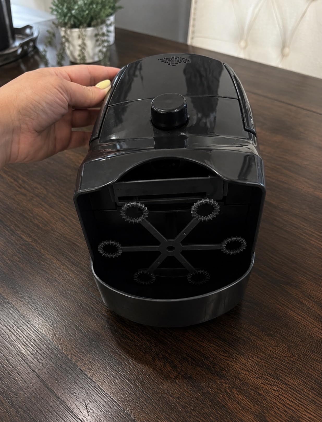 Bubble Machine, Automatic Bubble Blower Maker for Kids or Parties (Black) | High-Output 18,000 Bubbles Per Min, 2 Output Levels, Battery Operated or Plug in, for Outdoor/Indoor Party or Wedding Event customer photo 2