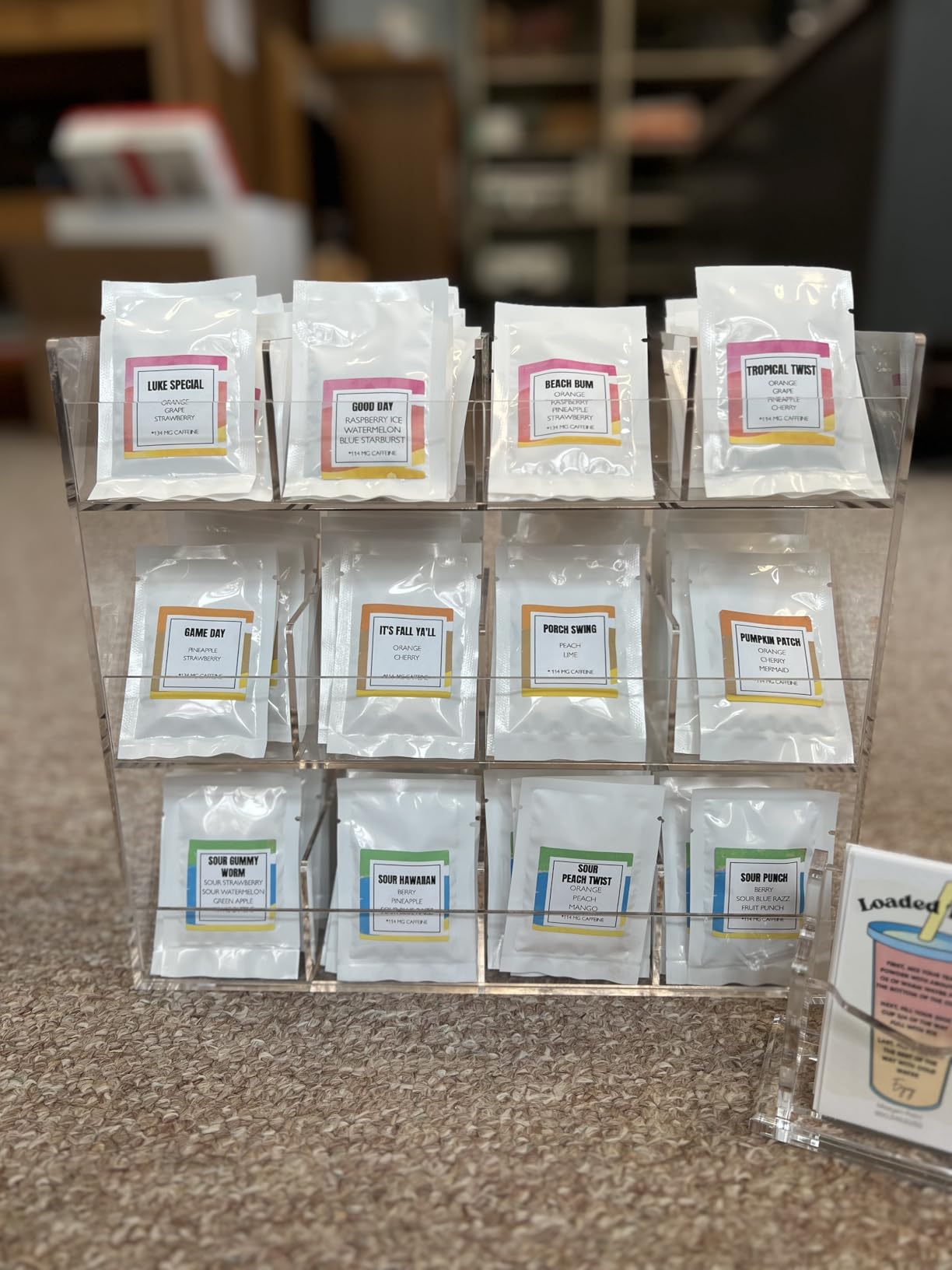 BEYGORM Acrylic Tea Bag Organizer for 216 Tea Packets | No Assembly Required Display Holder for Countertop, Vertical Tea Bag Caddy for Cabinet, Tea bar Accessories, Teabags Storage customer photo 1