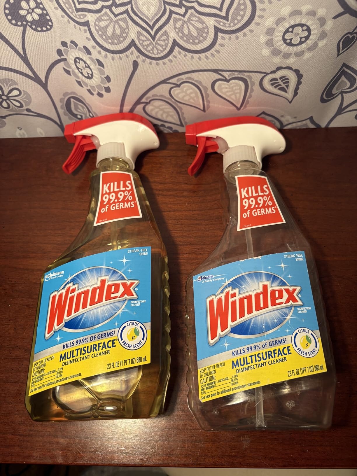 Windex Multipurpose Disinfectant Cleaner Spray Bottle, 23 oz | Cleans, Disinfects and Shines, Great for Kitchen and Bathroom High-Touch Areas like Doorknobs and Countertops, Citrus Fresh customer photo 2