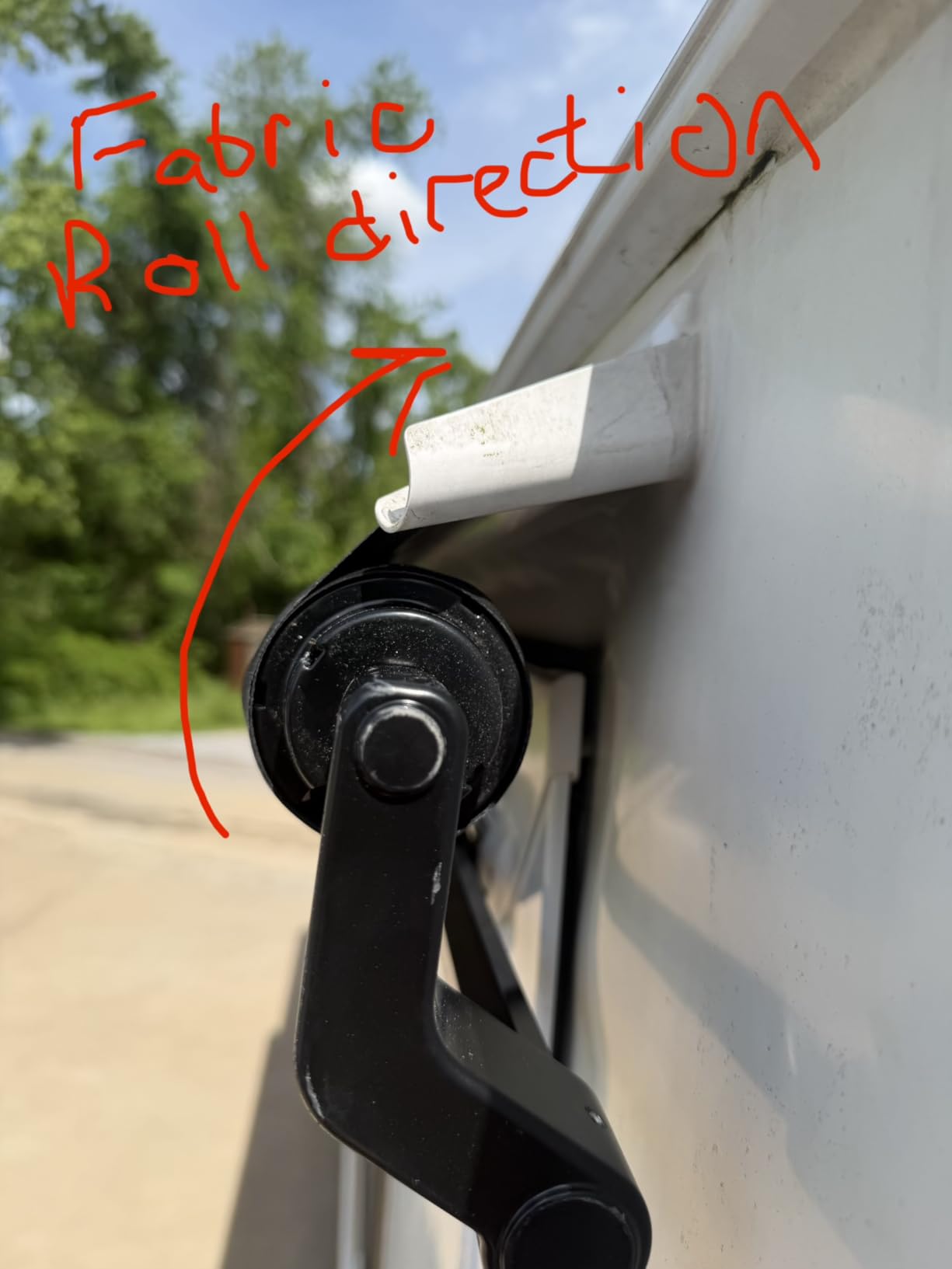 Dulepax RV Slide Out Awning,RV Slide Topper,Modular Camper Slide Out Awning Kit,Slide Toppers for RVs,5th Wheels,Travel Trailers and Motorhomes,Black,7'3''(6'7''Fabric) customer photo 2