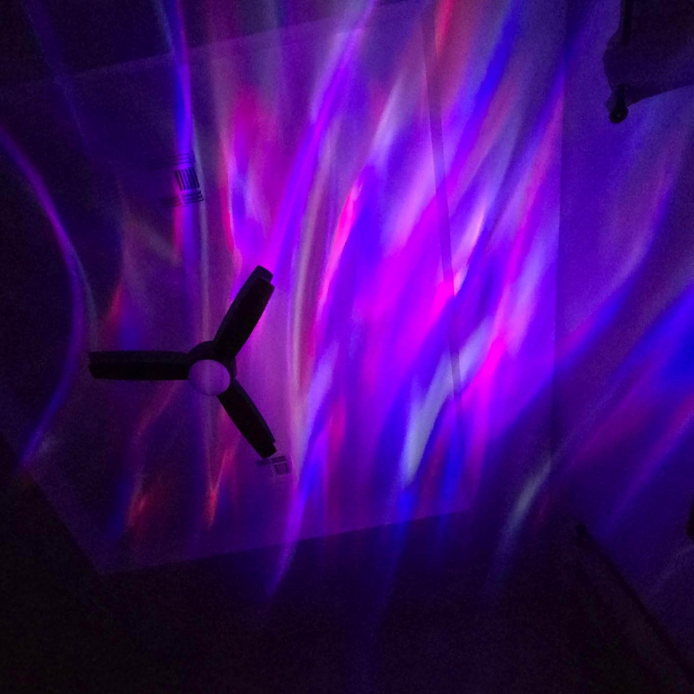 Rossetta Dual Lens Galaxy Star Projector, Aurora Night Light for Bedroom | 58 Light Effects, White Noise, Bluetooth Speaker, Music Sync, Remote Control, Timer customer photo 1