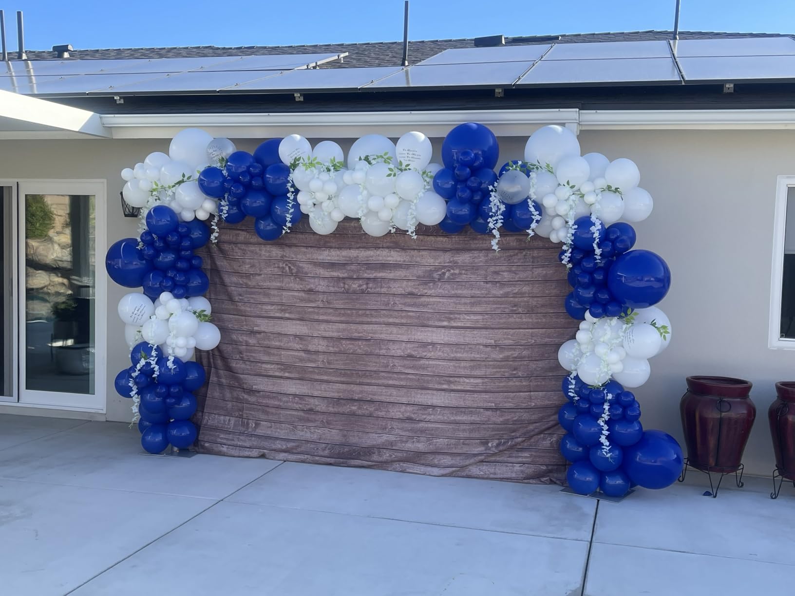 10x10ft Pipe and Drape Backdrop Stand Kit Heavy Duty | Adjustable Back Drop Stand, Metal Background Frame with Space-saving Flat Base for Photography Wedding Parties Events customer photo 1