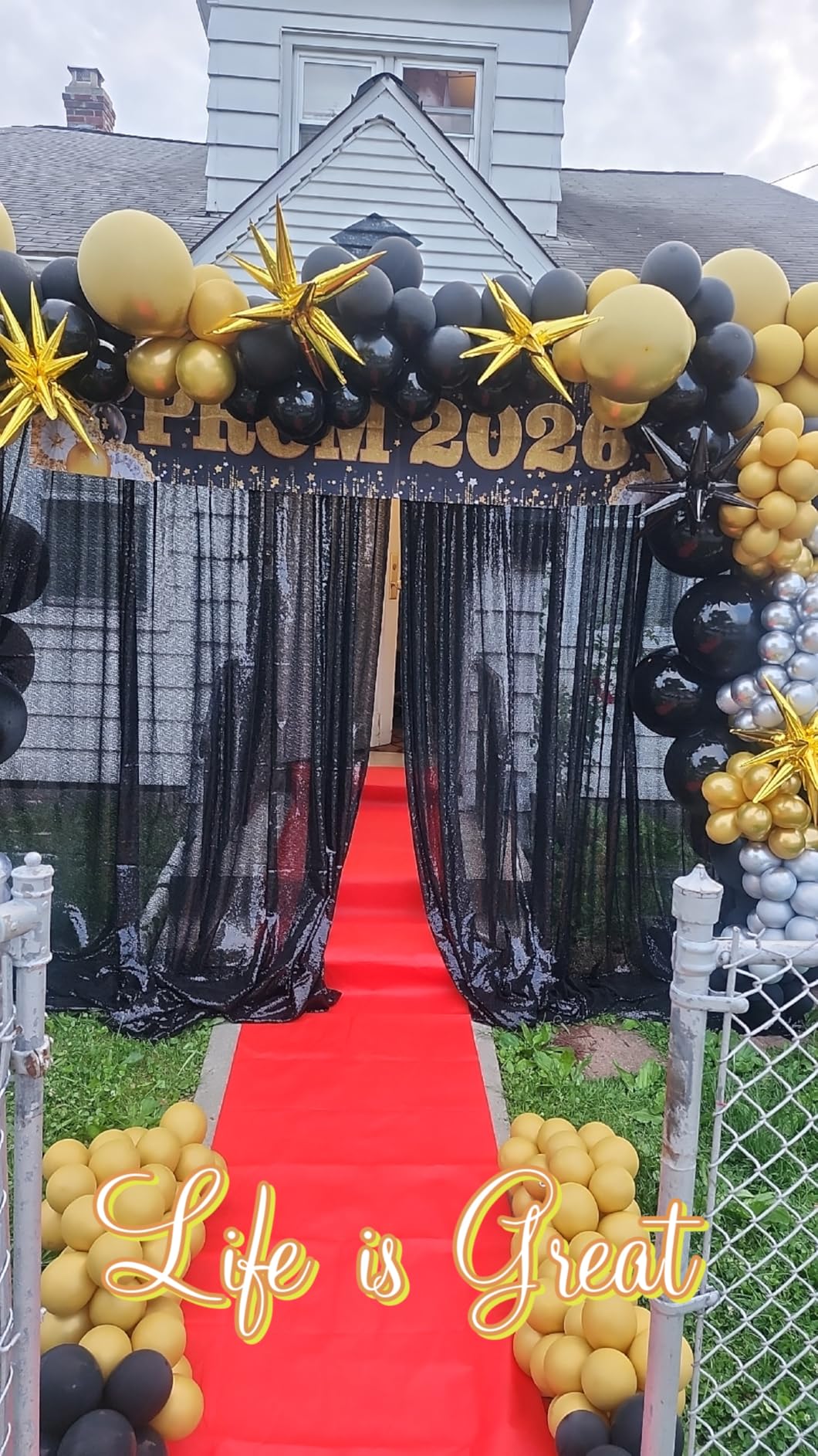10x10ft Pipe and Drape Backdrop Stand Kit Heavy Duty | Adjustable Back Drop Stand, Metal Background Frame with Space-saving Flat Base for Photography Wedding Parties Events customer photo 2