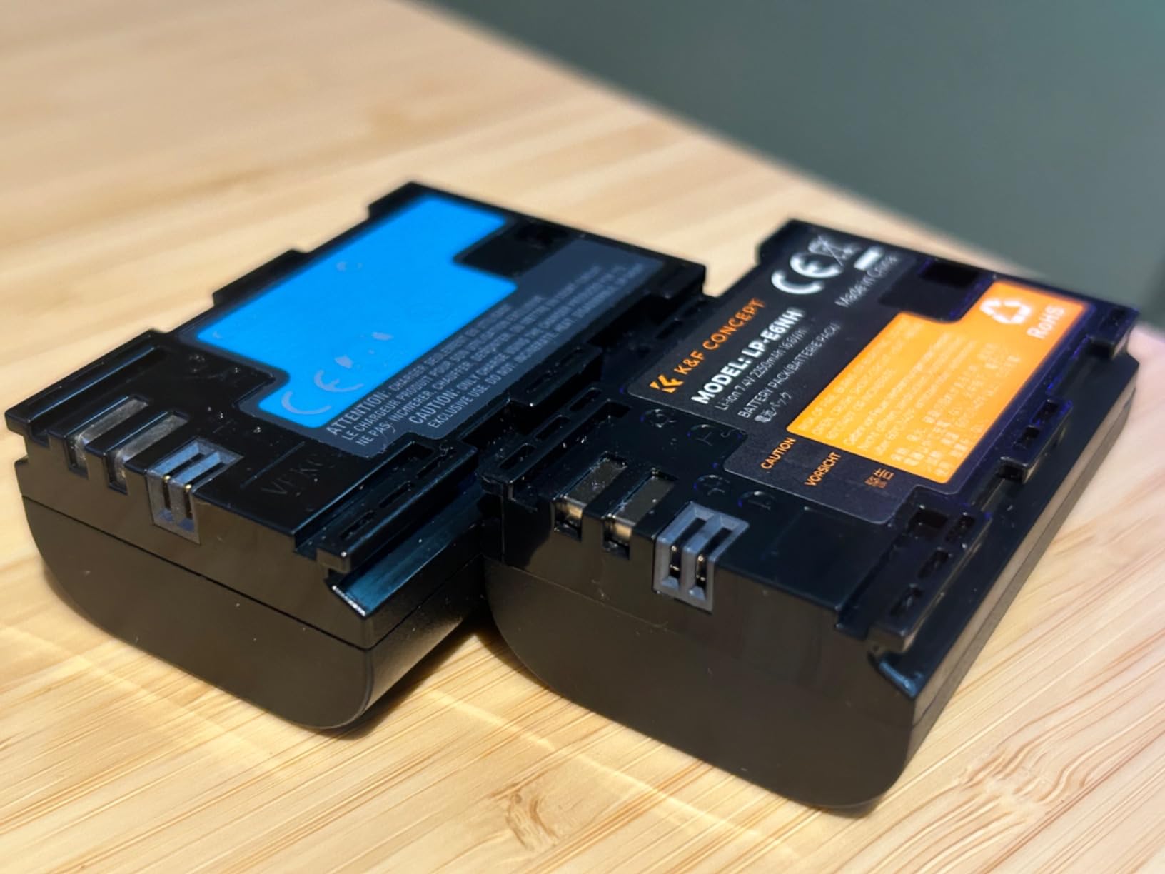 K&F CONCEPT 2600mAh LP-E6NH Battery and 3-Slot Battery Charger Compatible with Canon EOS R7, R6, R5, R, 6D Mark II, 5D Mark IV, 5D Mark III, 5DS, 5DS R, 5D Mark II, 80D, 90D, 6D, 7D, 7D Mark II customer photo 2