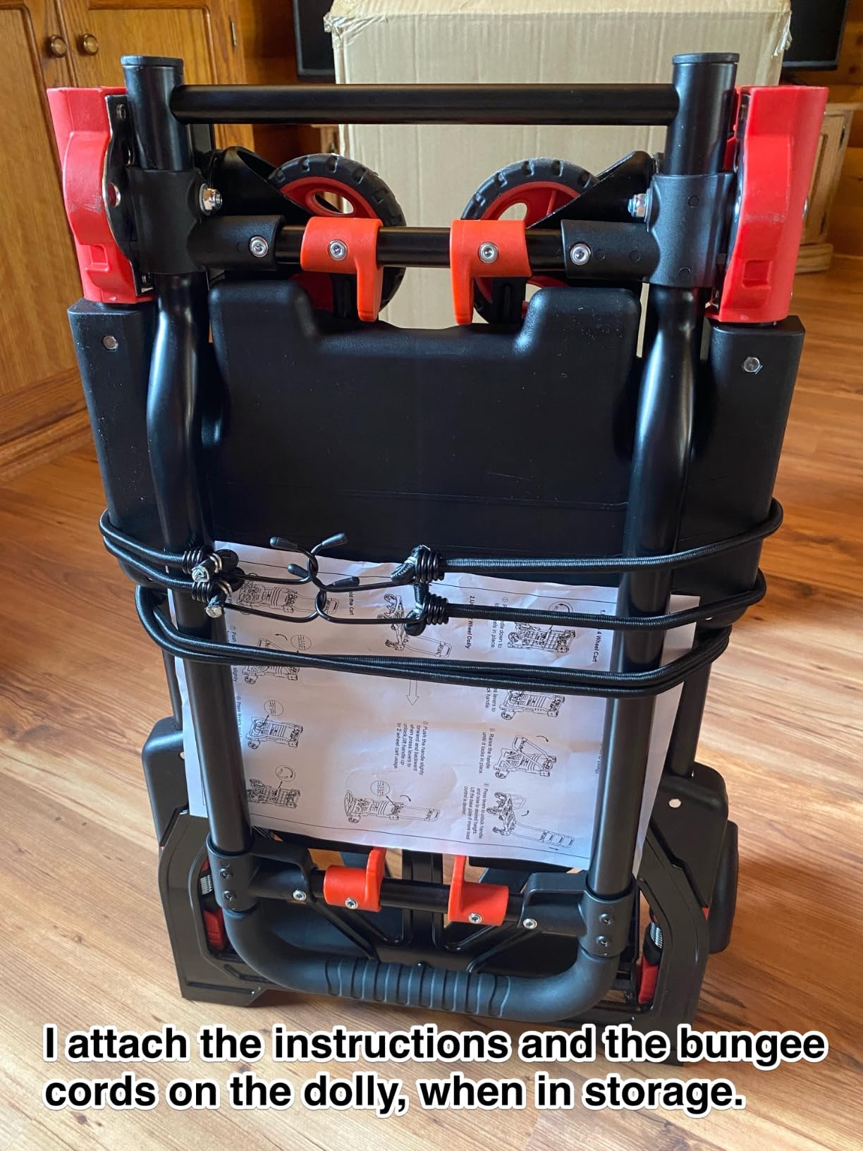 Aluminum Convertible Hand Truck, 3 in 1 Folding Dolly 1000 LBS Capacity Heavy Duty Industrial Platform Cart Collapsible Truck for Transport & Moving in Warehouse, Home, Supermarket customer photo 2