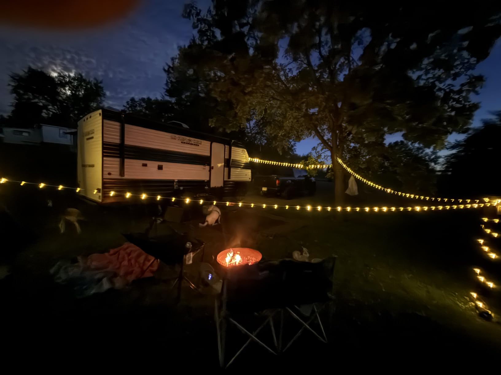 OGERY Camping String Lights 4 in 1, 32.8FT Quick Storage 8 Modes Protable | Rechargeable Fairy Tent Lights String, Hanging Lantern LED Lamp for Outdoor Indoor Patio Awning Decor Camping Essentials customer photo 2