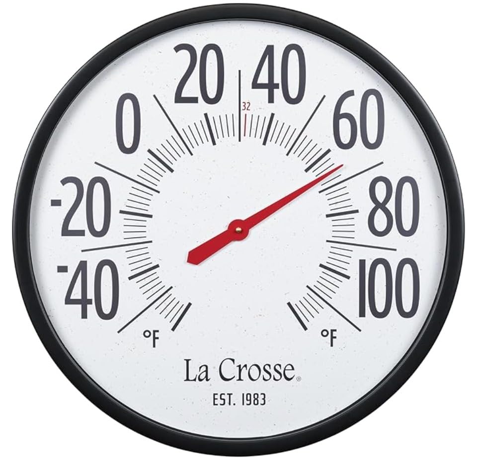 La Crosse 104-3056 Emperor Size 22-Inch Analog Dial Thermometer customer photo 2